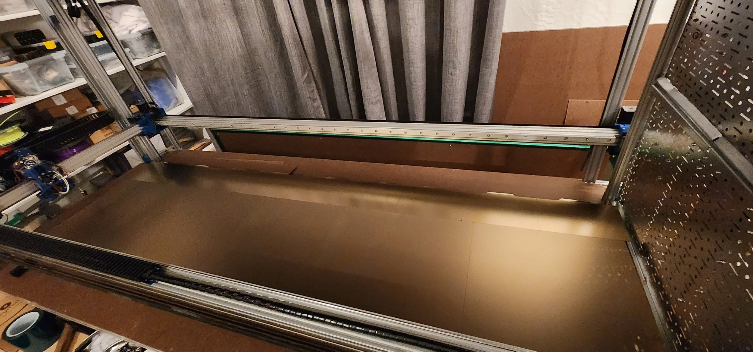 Pei coated spring steel sheets installed