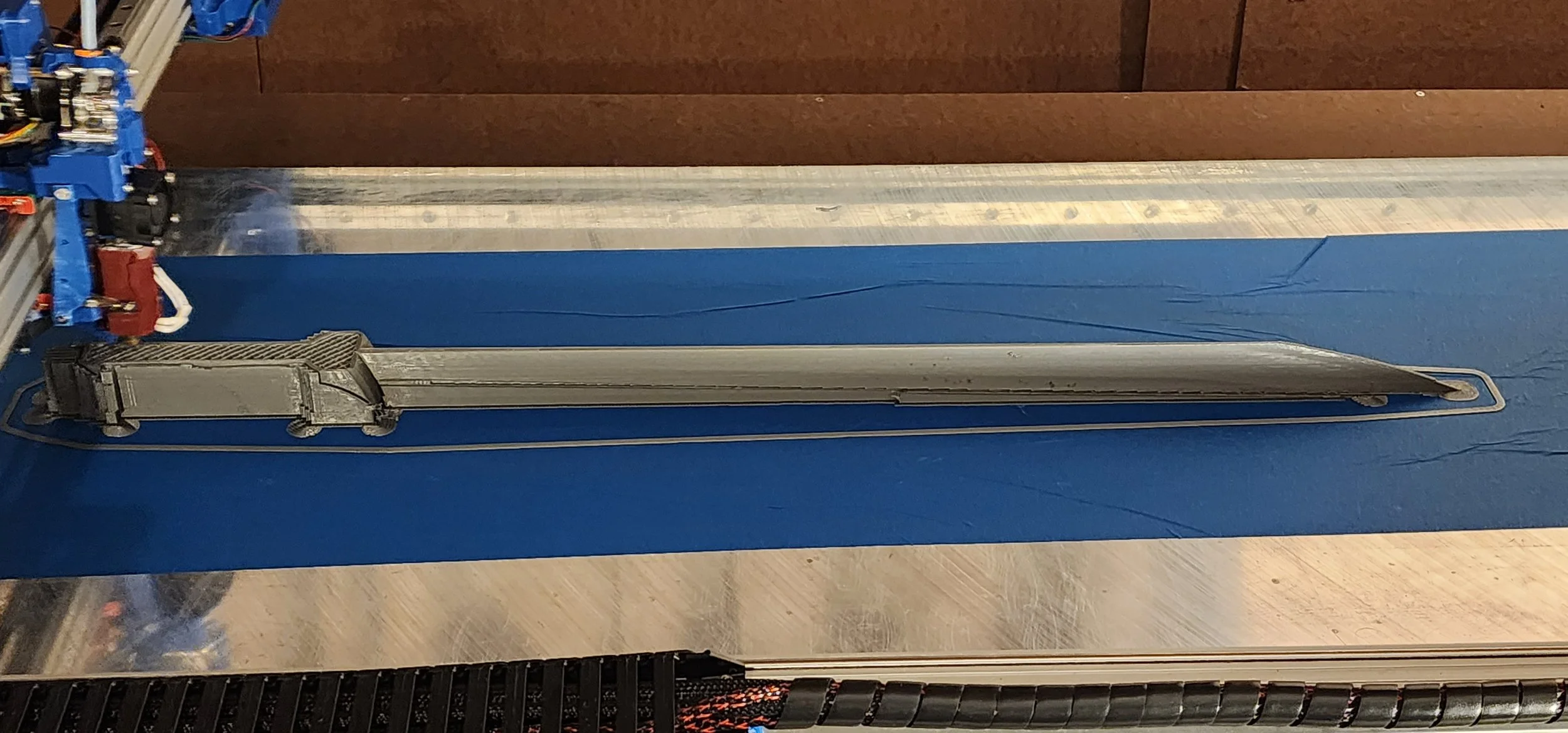 Second test print on the big printer