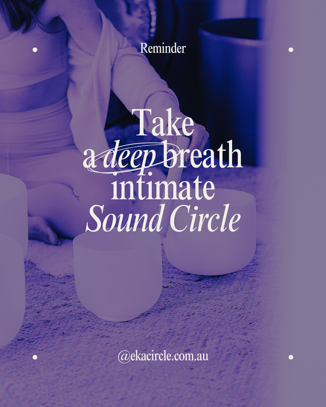 RESET An Intimate Sound Circle