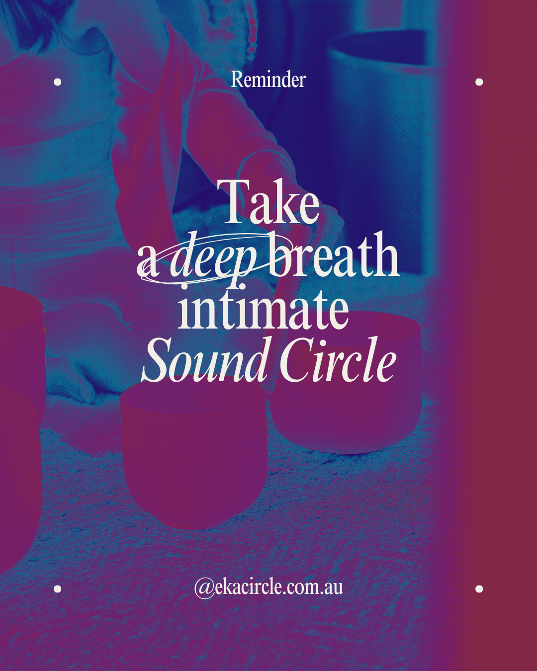  Morning Meditation An Intimate Sound Circle 