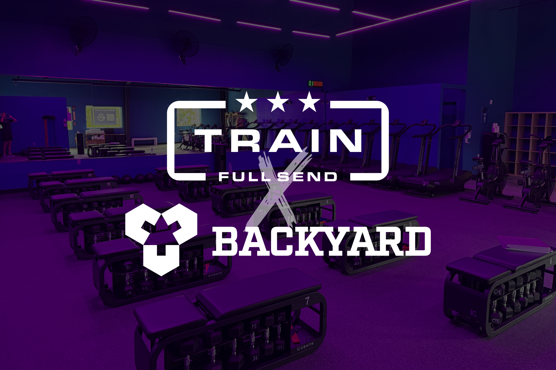 BACKYARD x TRAIN FULL SEND