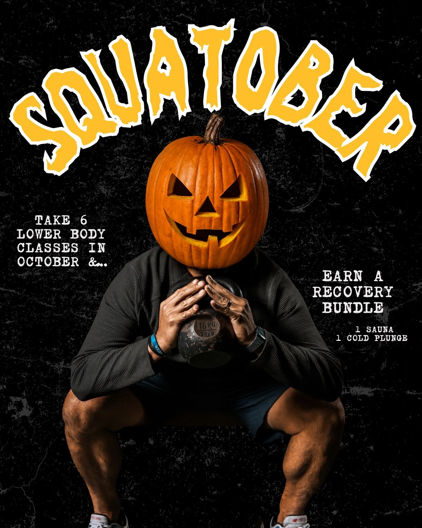 🎃 It&rsquo;s SQUATOBER! 🍑🔥 The challenge is simple:

✅ Take 6 lower body classes this month
✅ Track your progress on the Move of the Month tracker (find it at the front desk!)
➡️ Earn the recovery bundle!

Drop it low squad. 

#squatober #bostonfi