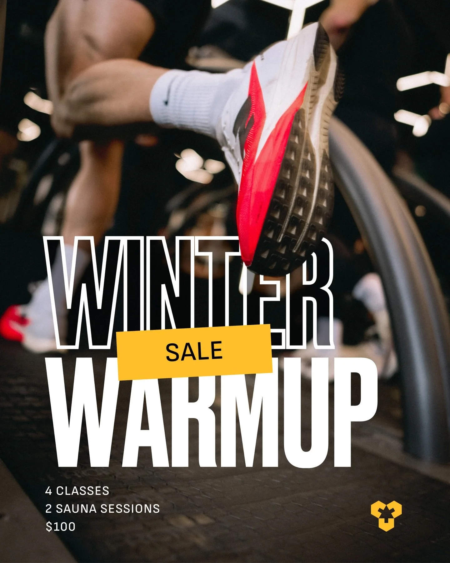 Winter has brought the cold, but we always bring the heat. Winter Warmup sale is now LIVE ➡️ 4 classes + 2 sauna sessions for $100.

Train. Recover. Repeat.

Link is in the bio, available now - 2.11.26