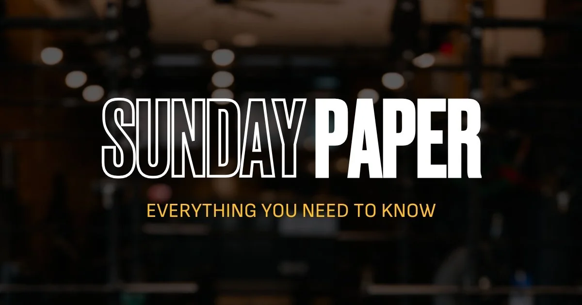 Sunday Paper: Feb 8