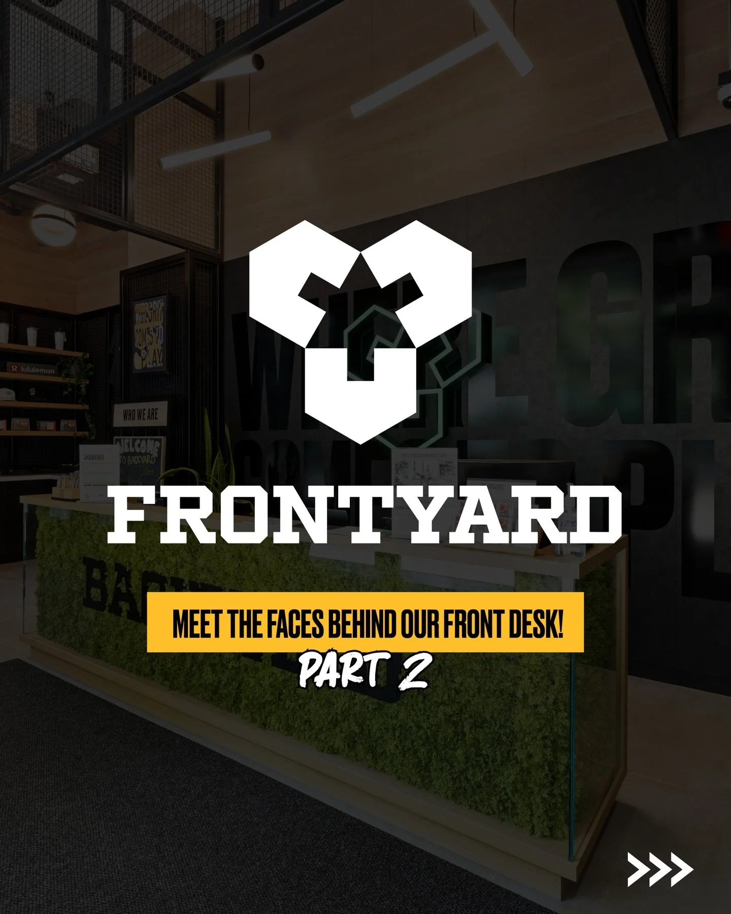 The Frontyard, Part 2 💛 Same desk. More legends behind it.