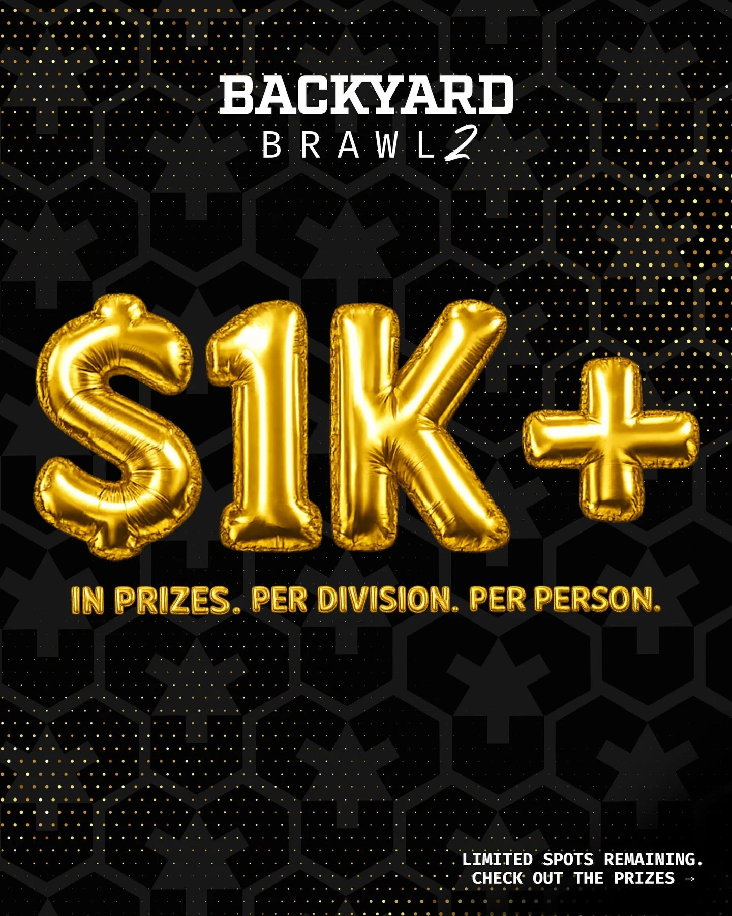 📣 BACKYARD BRAW 2 UPDATE: There&rsquo;s over $1k in prizes on the line for 1st place. Per division. Per person. 🥇🏆

Who&rsquo;s gonna earn it?! LIMITED spots remaining, don&rsquo;t wait! Link is in our bio!