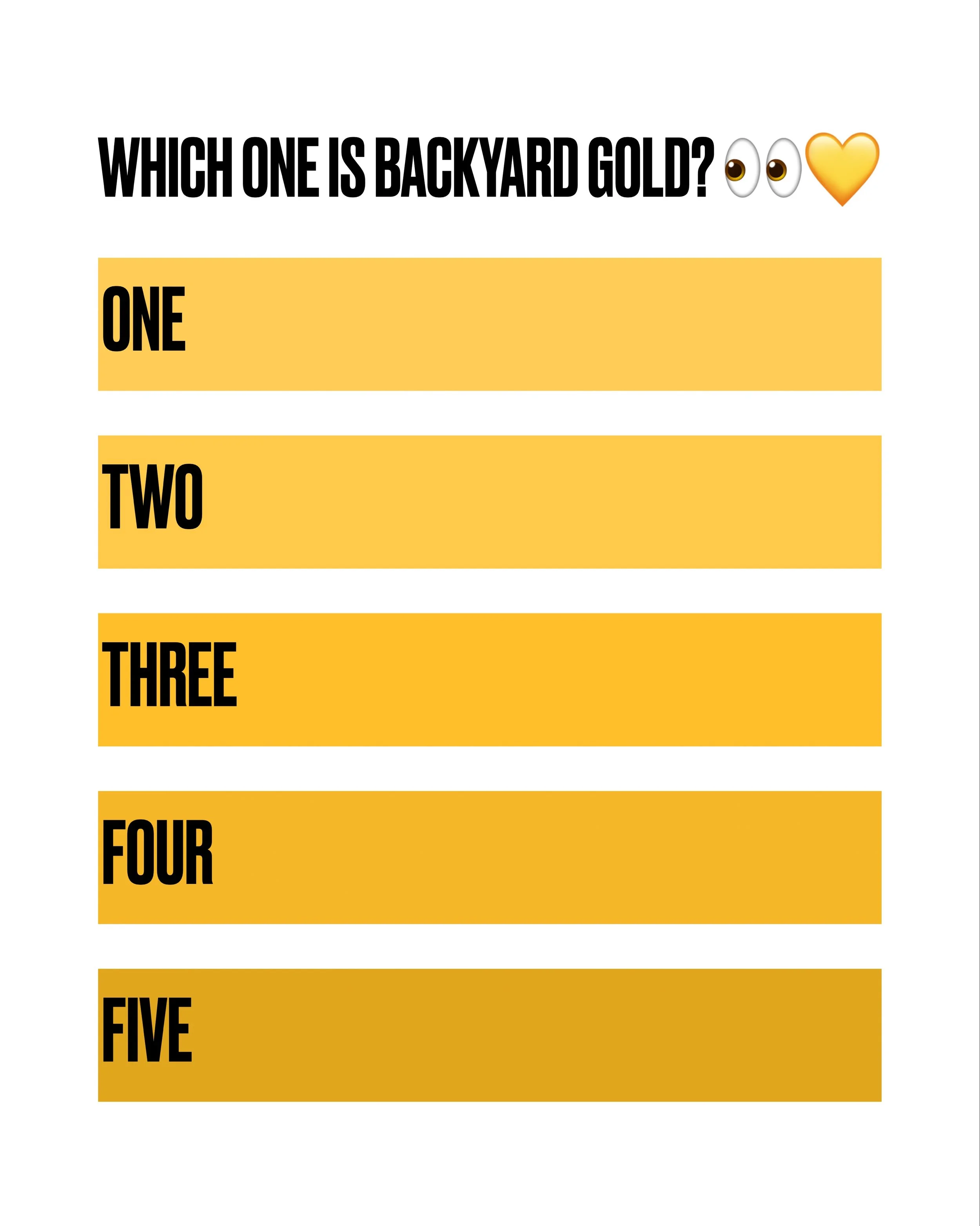 This is a tough one 😏💛 what&rsquo;s your best guess squad?