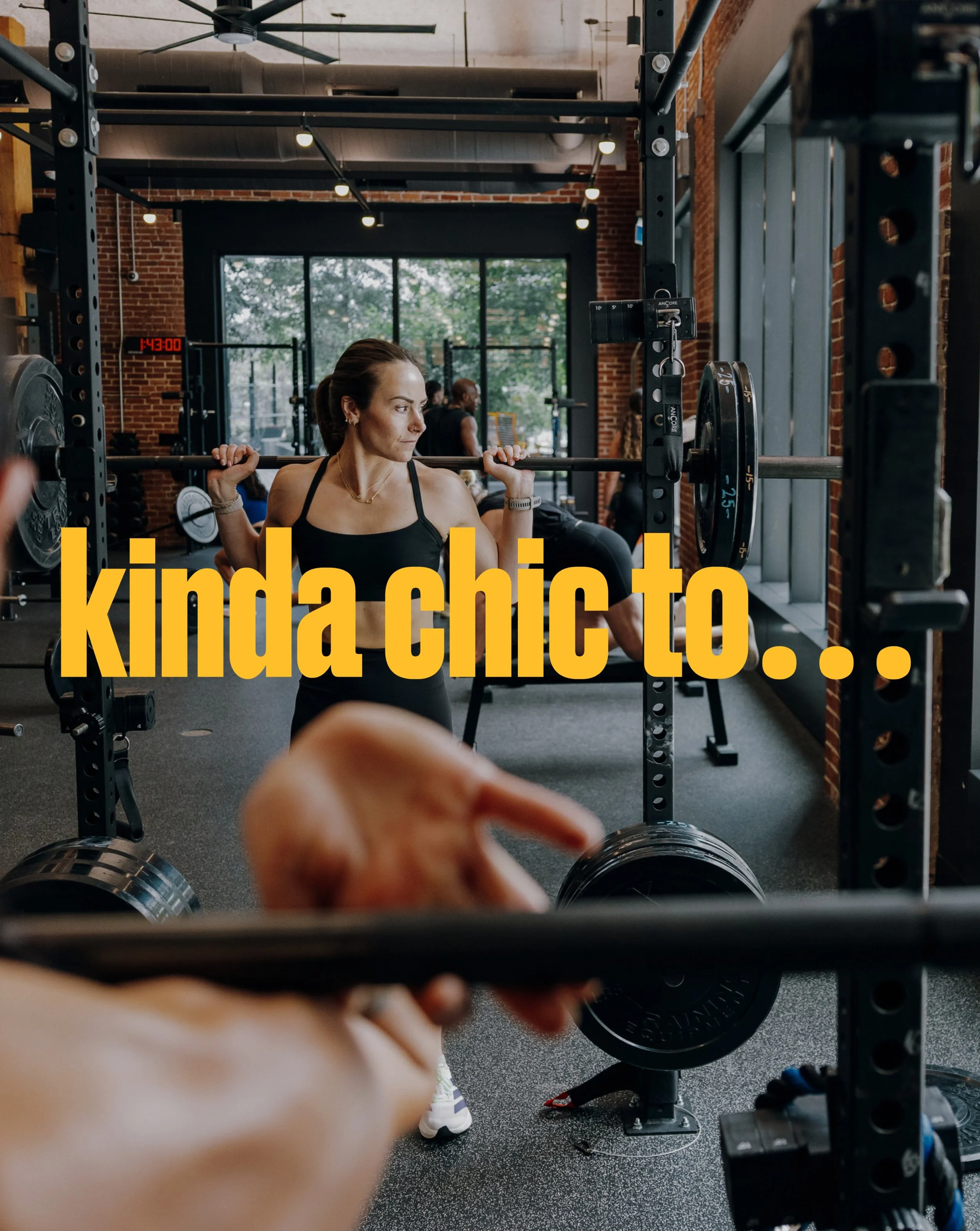 Turns out&hellip;strength is kinda chic &amp; showing up for yourself and your squad never goes out of style.