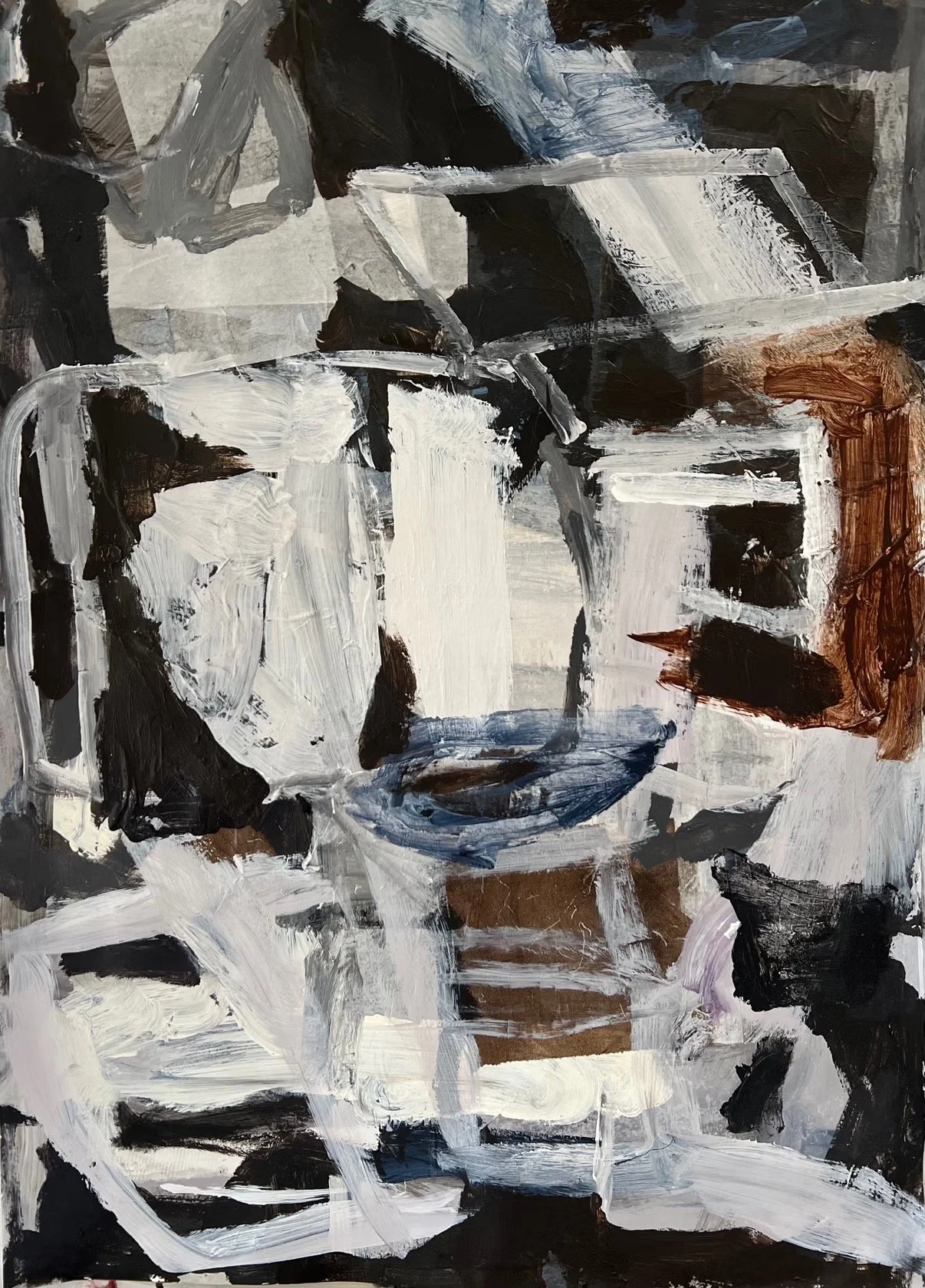 Journey - 2025 - Acrylic on Paper - 58*72cm