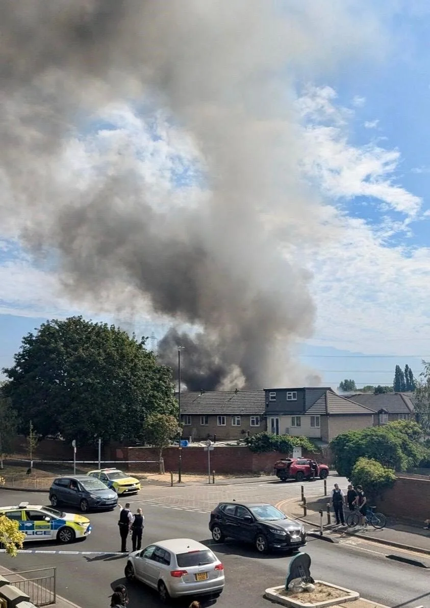 Fire on Belgrave Walk
