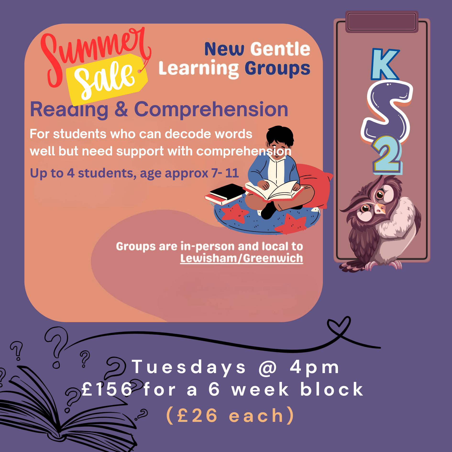 Reading and Comprehension Group