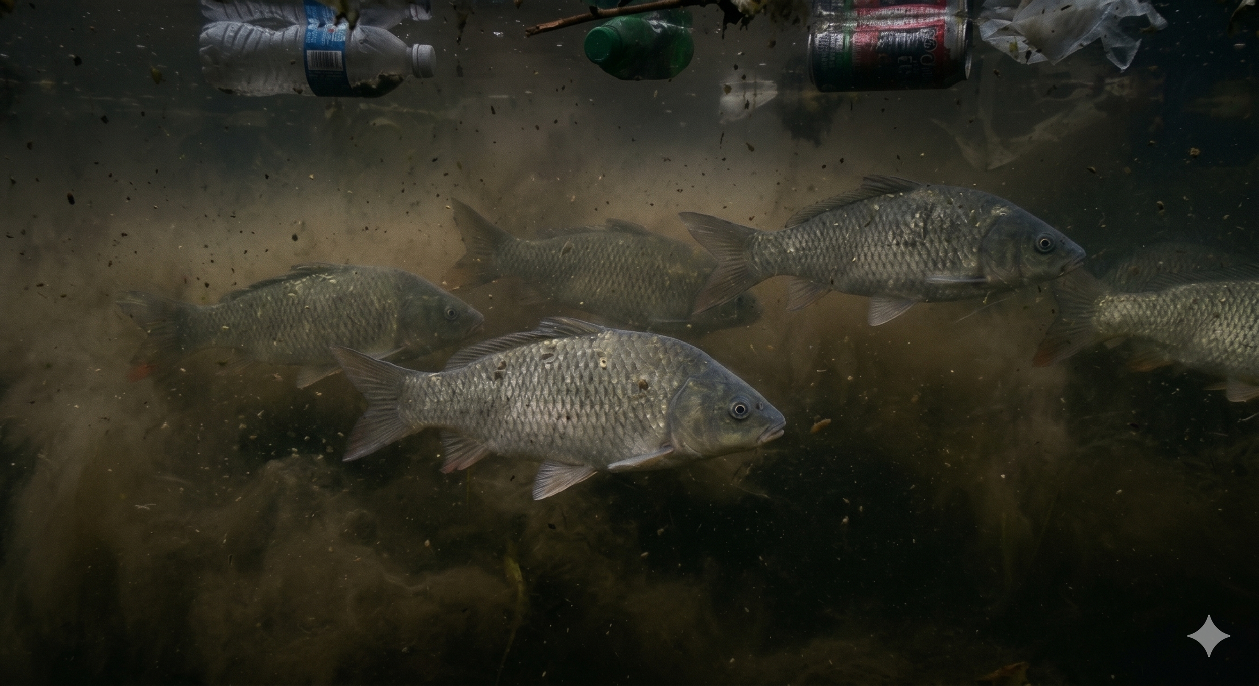 THE FISH AREN’T SICK, THE WATER’S DIRTY.