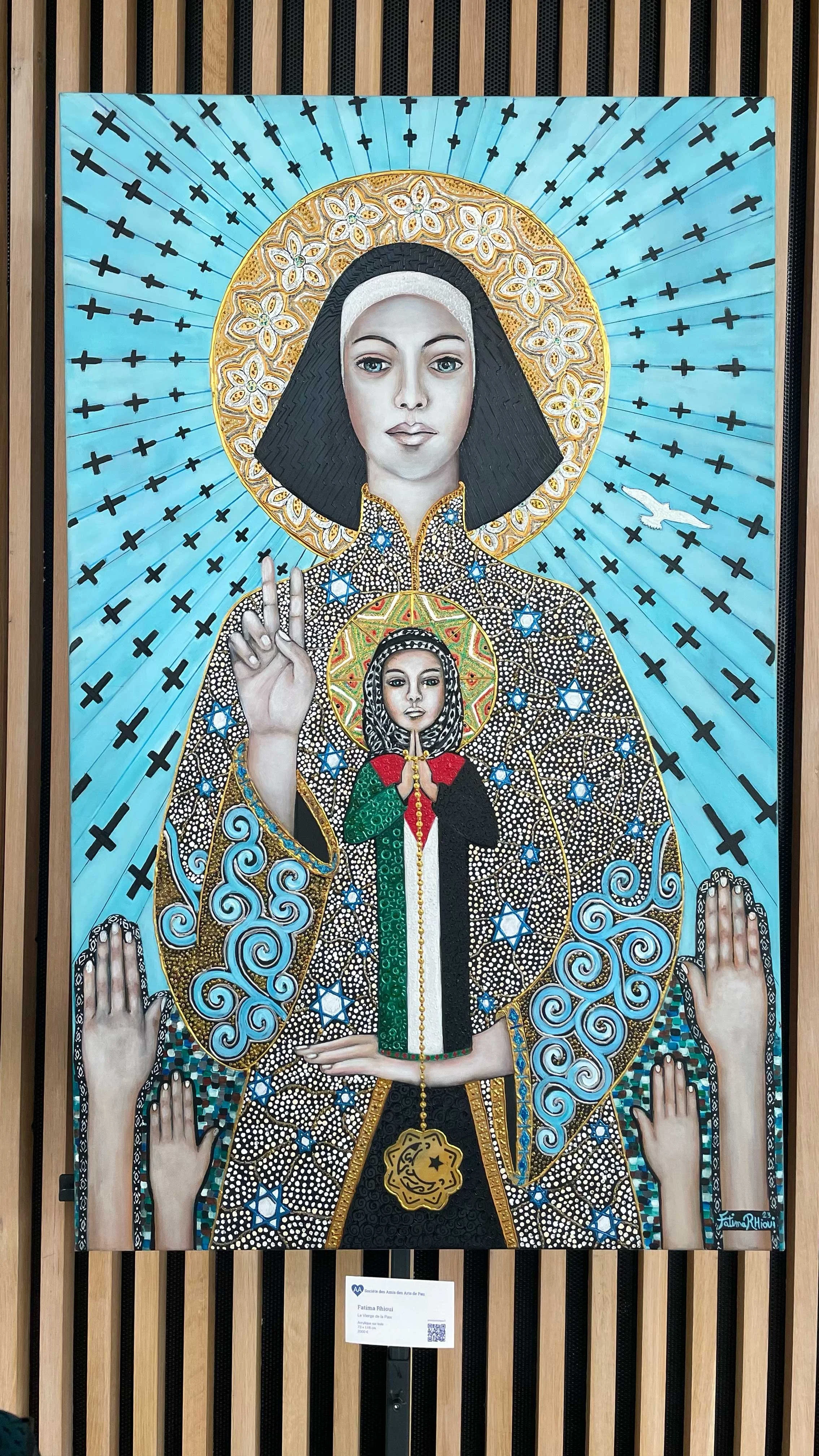 RHIOUI Fatima - La Vierge de la Paix 