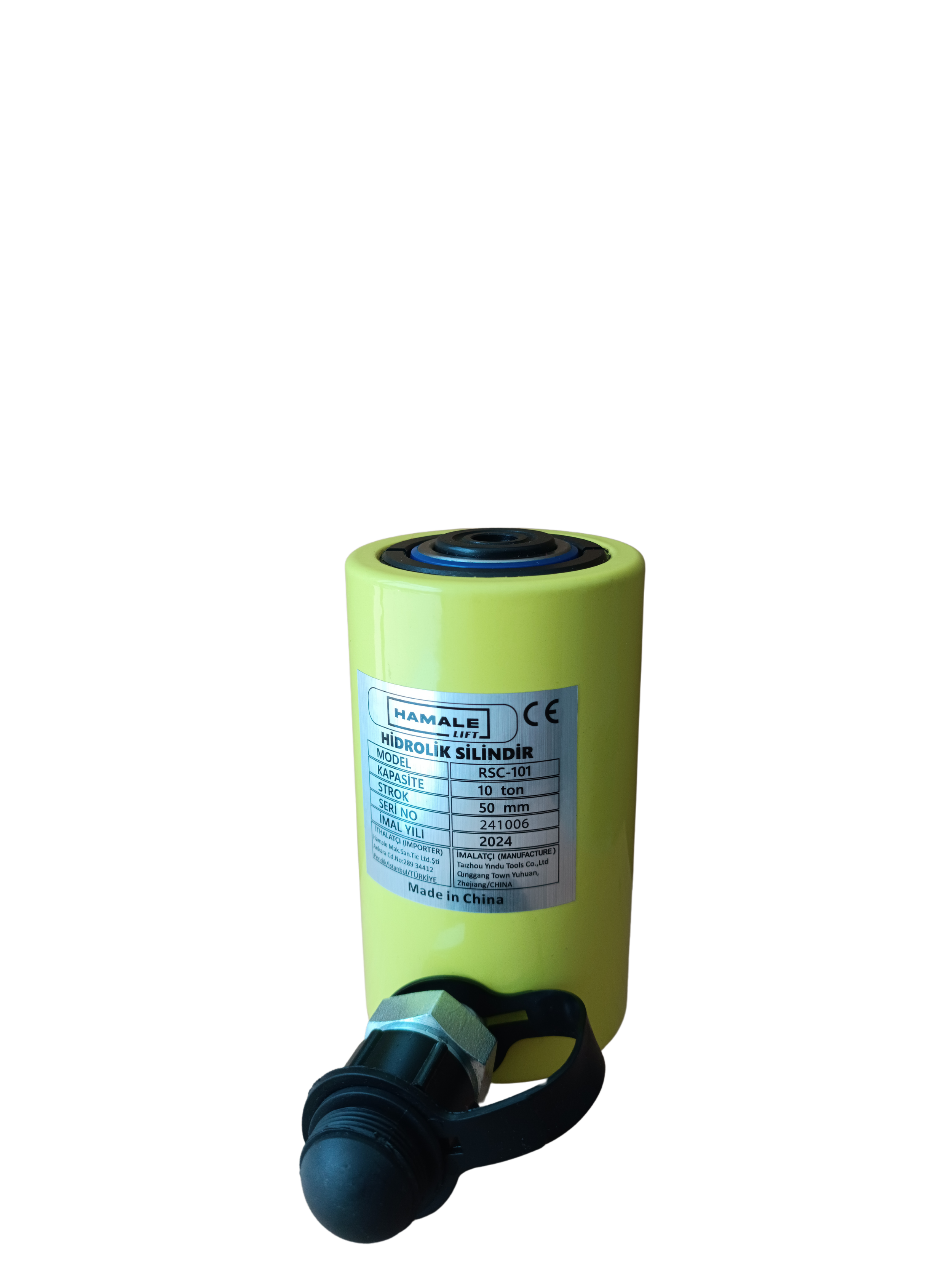 10 TON 50MM HİDROLİK SİLİNDİR