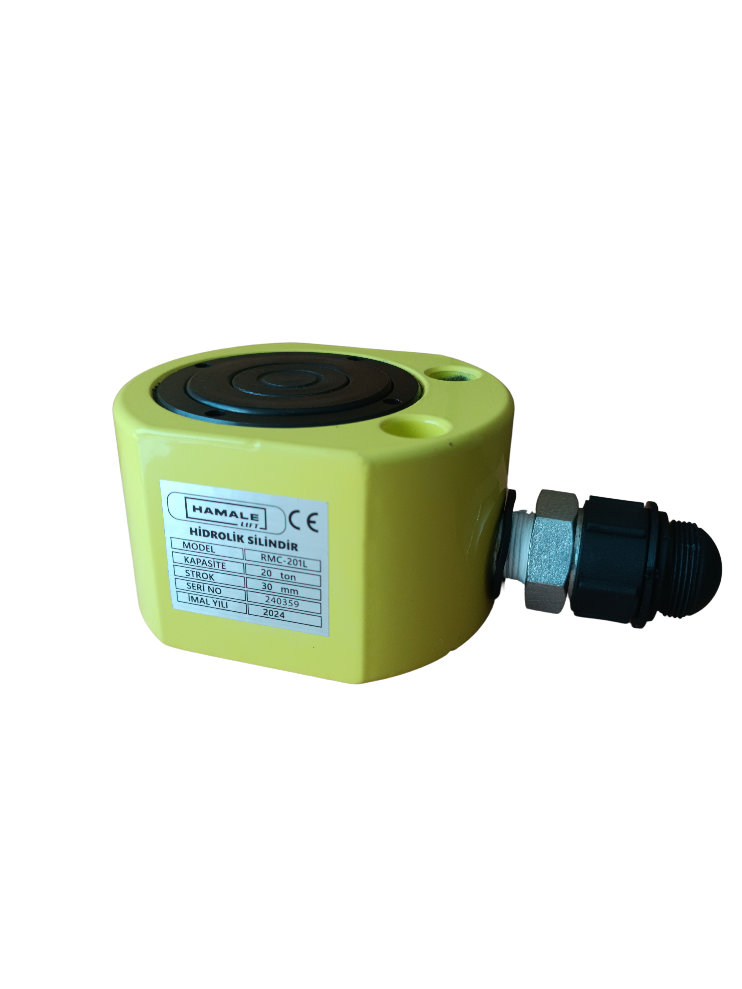 20 TON 30MM KADEMELİ YASSI SİLİNDİR