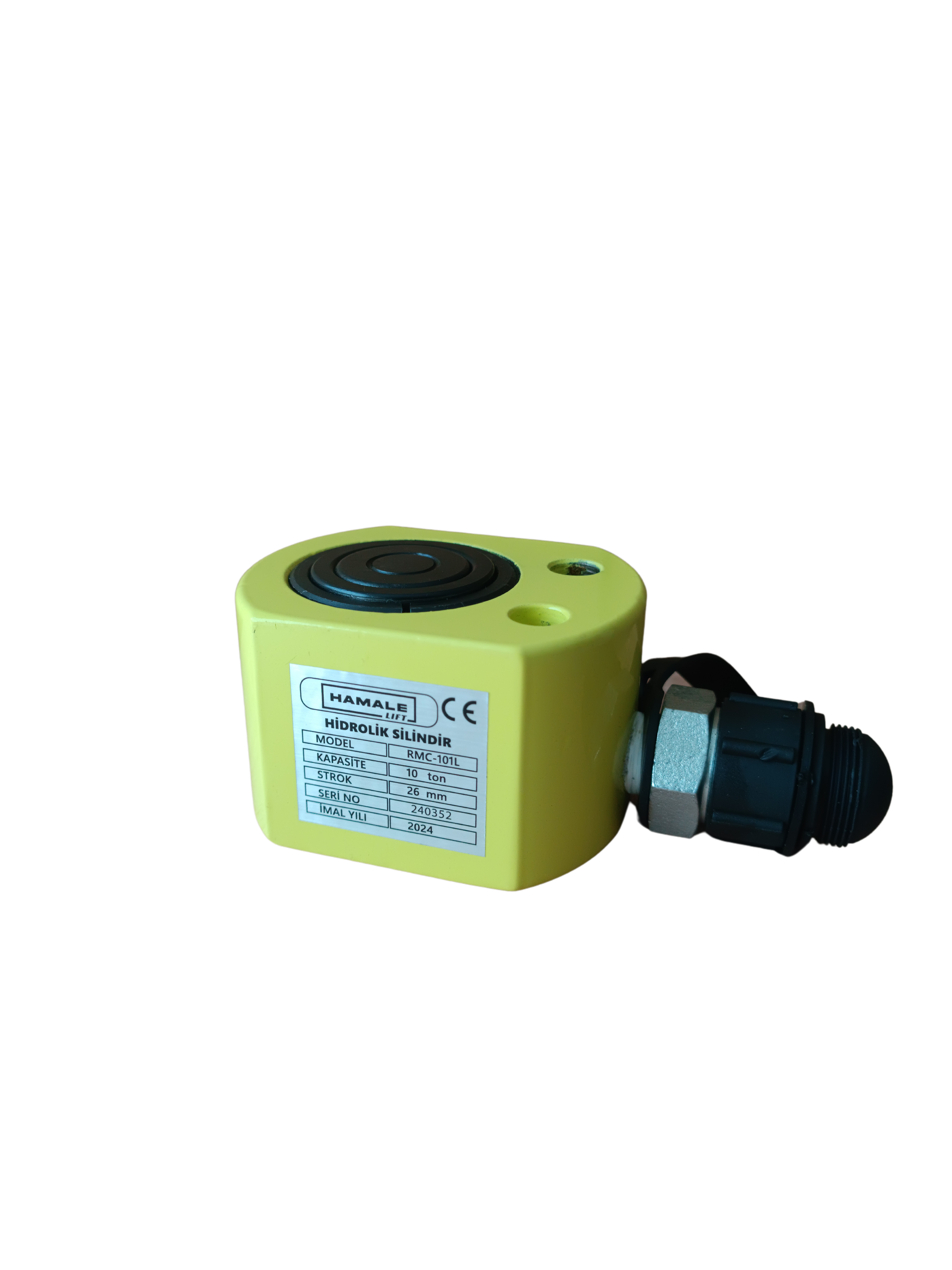 10 TON 26MM KADEMELİ YASSI SİLİNDİR