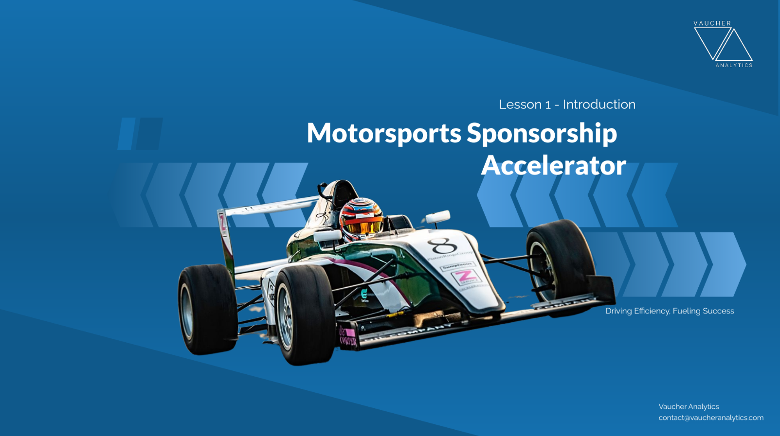 A Completely Free Motorsport Sponsorship Resource From Vaucher Analytics