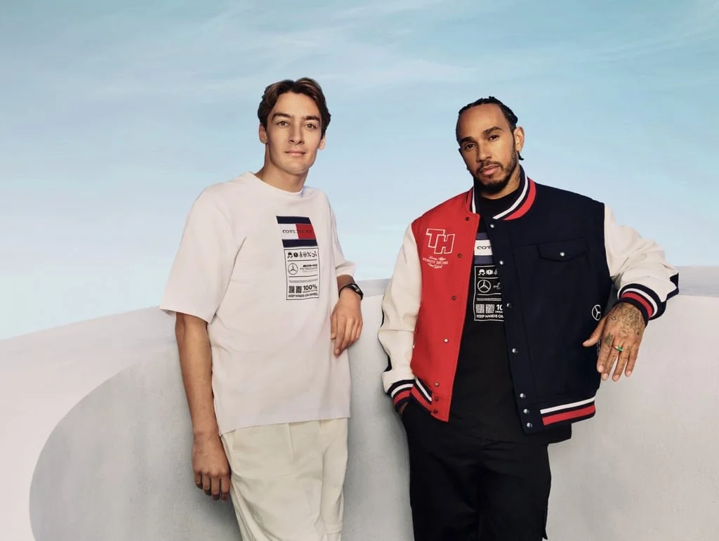 Lewis Hamilton George Russell Tommy Hilfiger