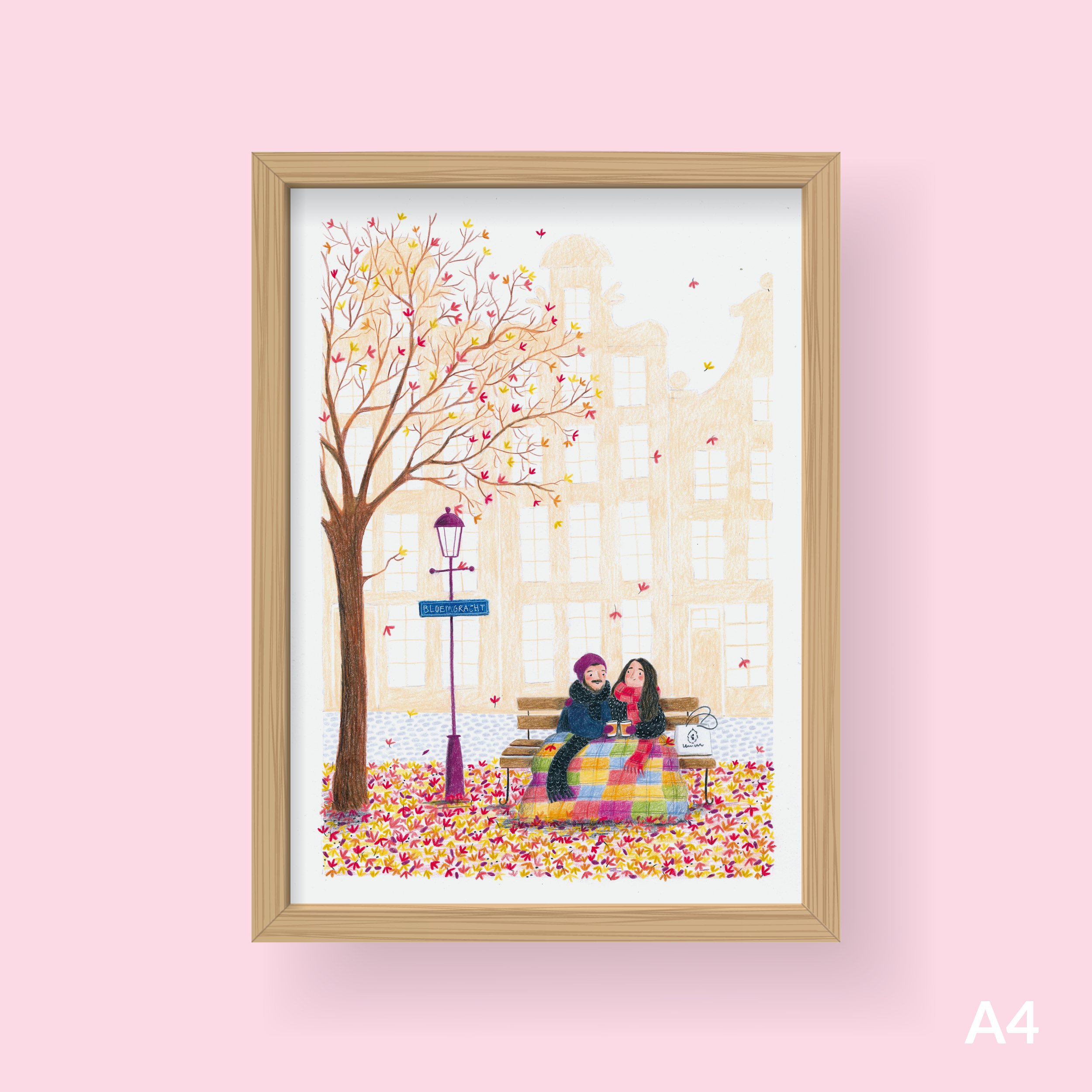 Custom illustrated portrait