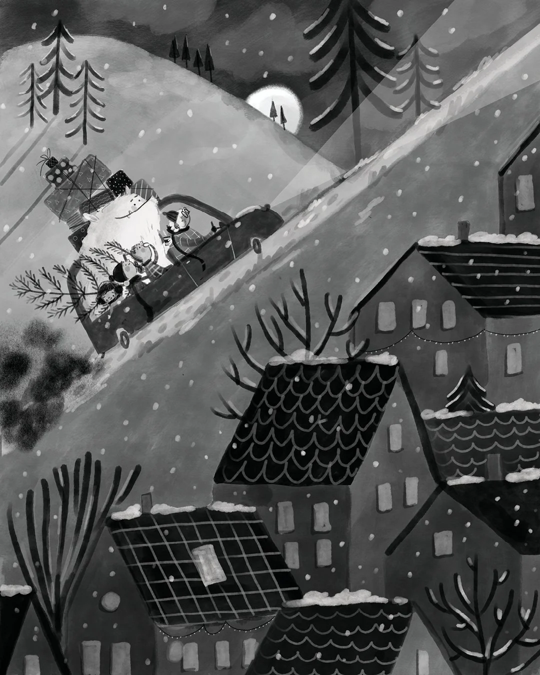 Taking the stranger along for the ride