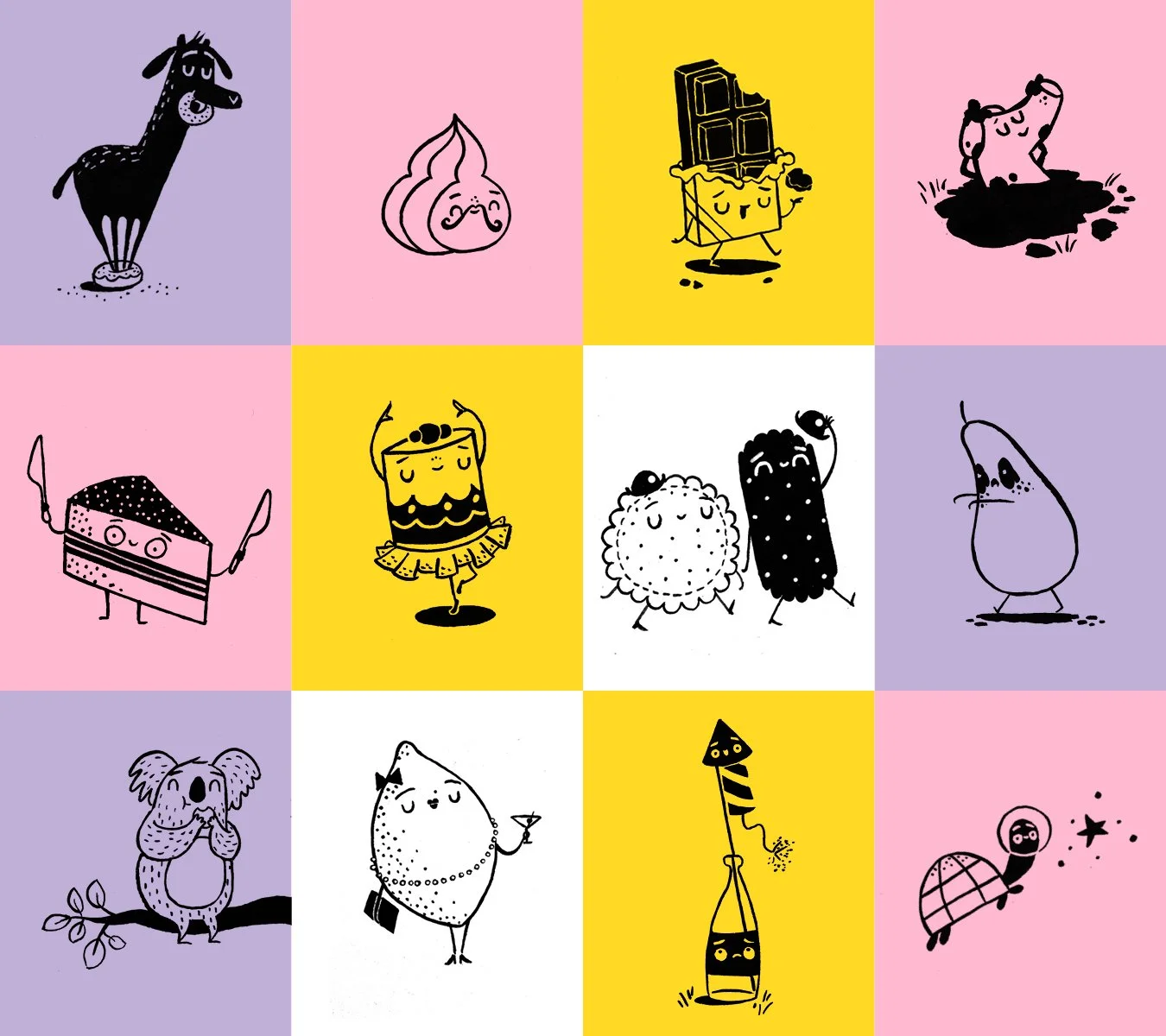 Various vignettes for internal pages