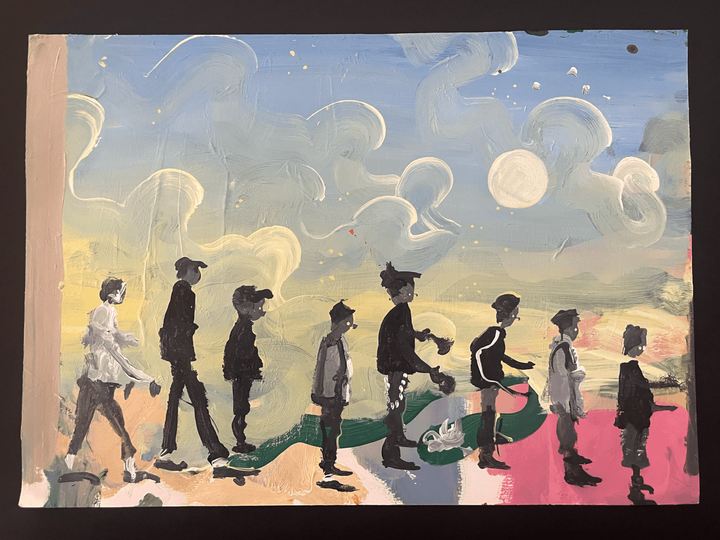 SIMON FENSHOLM: IN LINE FOR THE SHOW