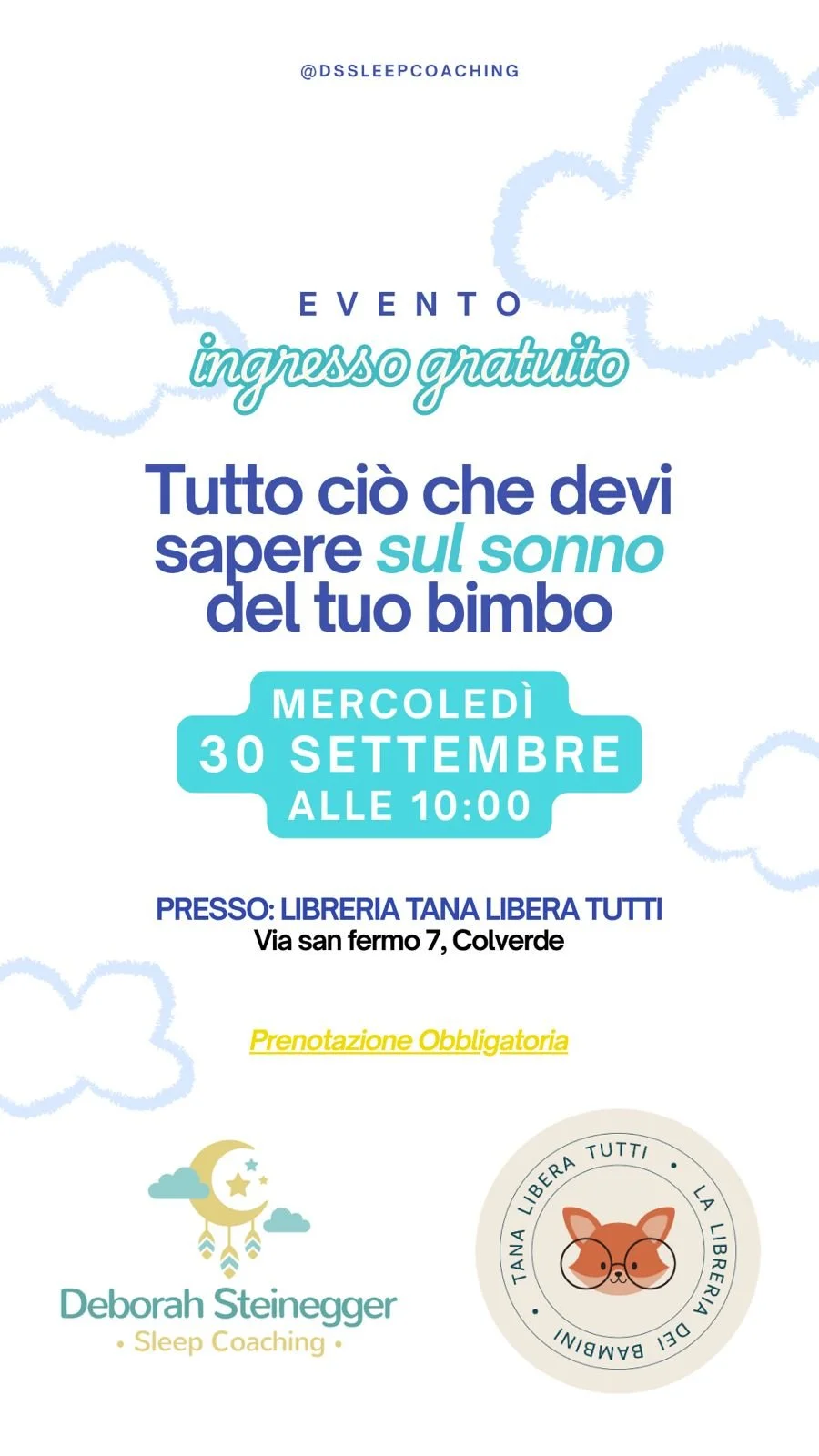 Incontro sul sonno del bambino