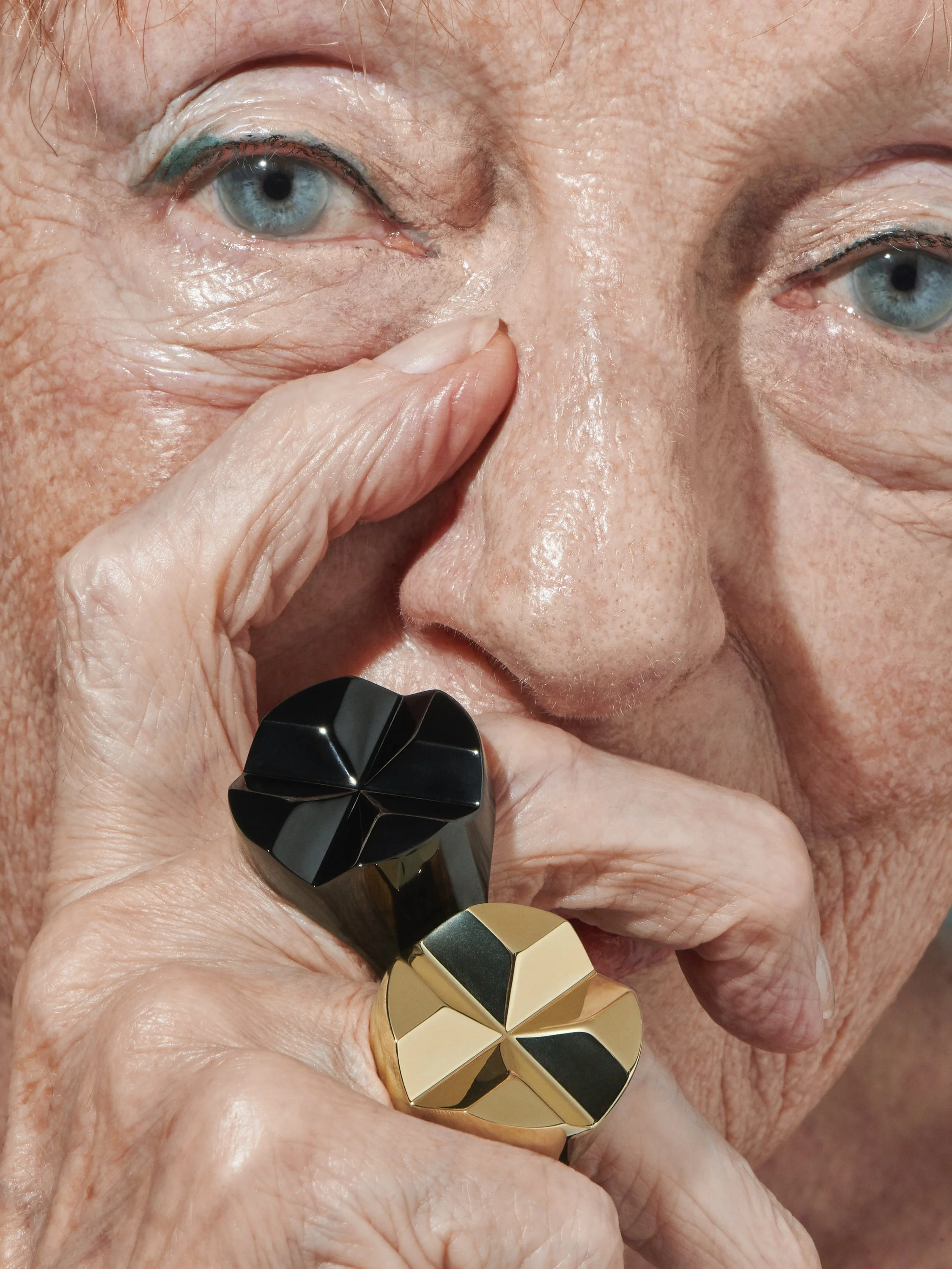 "I was the first one to be photographed with the X Rings." - Helga Borsodi, Vienna