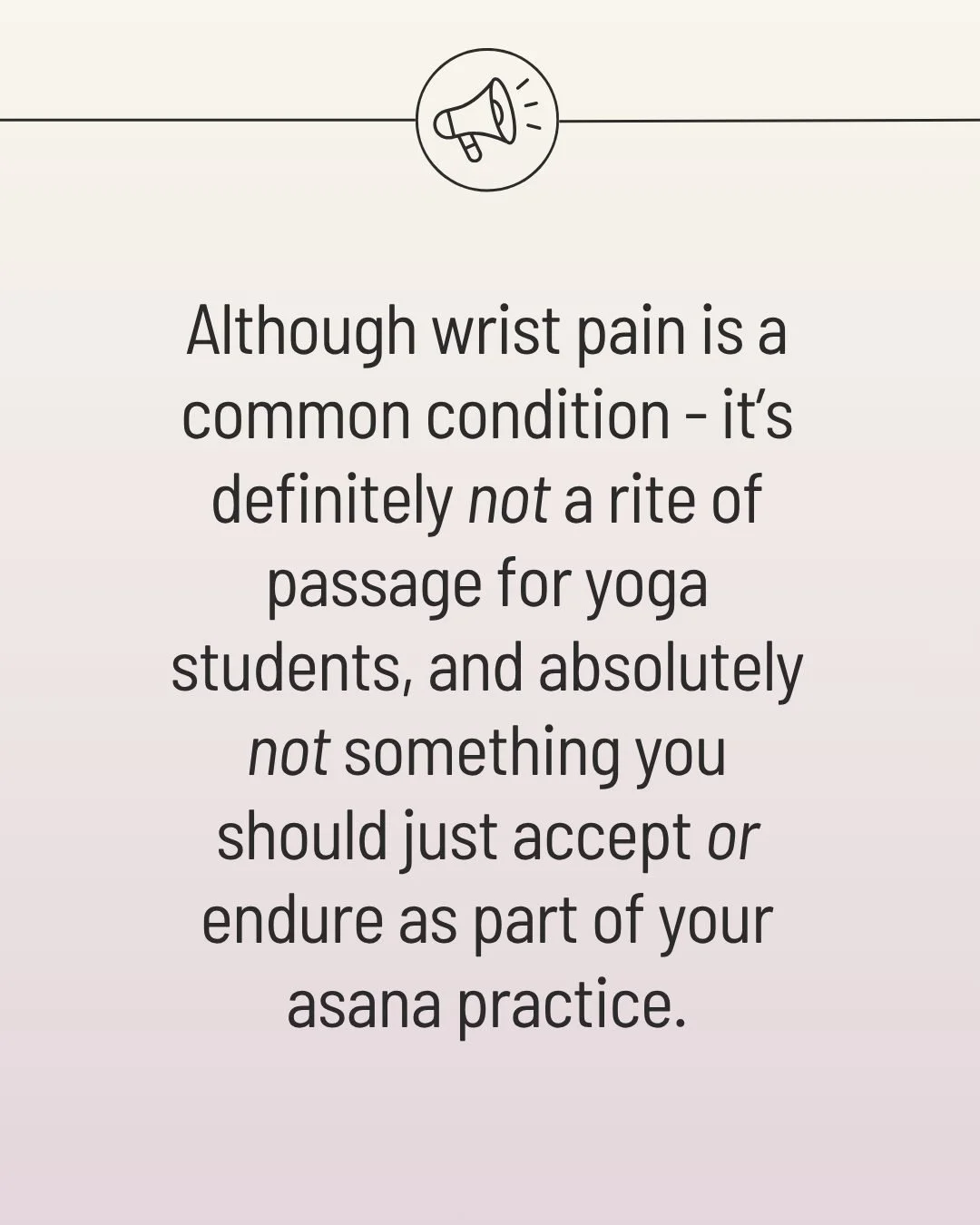 Want to understand what causes wrist pain, and how to avoid it? I've written a few articles all about sore wrists and the best solutions. Comment BLOG and I'll send you the link.