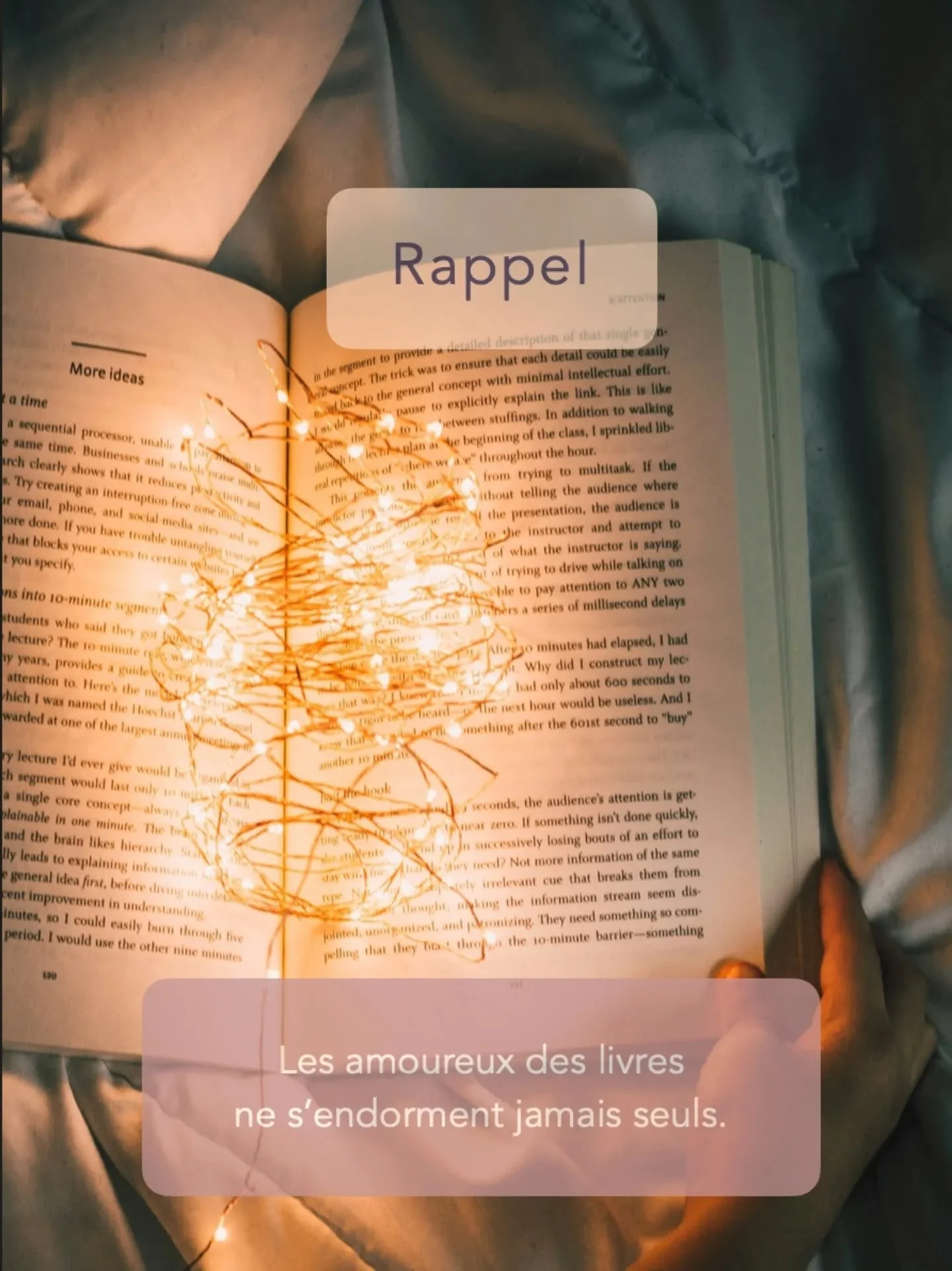 Chez LEAP, on a plein d'id&eacute;es de lectures pour ne jamais s'endormir seul !

www.leseditionsaupluriel.com
www.atelier-pluriel.com

#citationdujour #lire #livre #livrestagram #booklover
