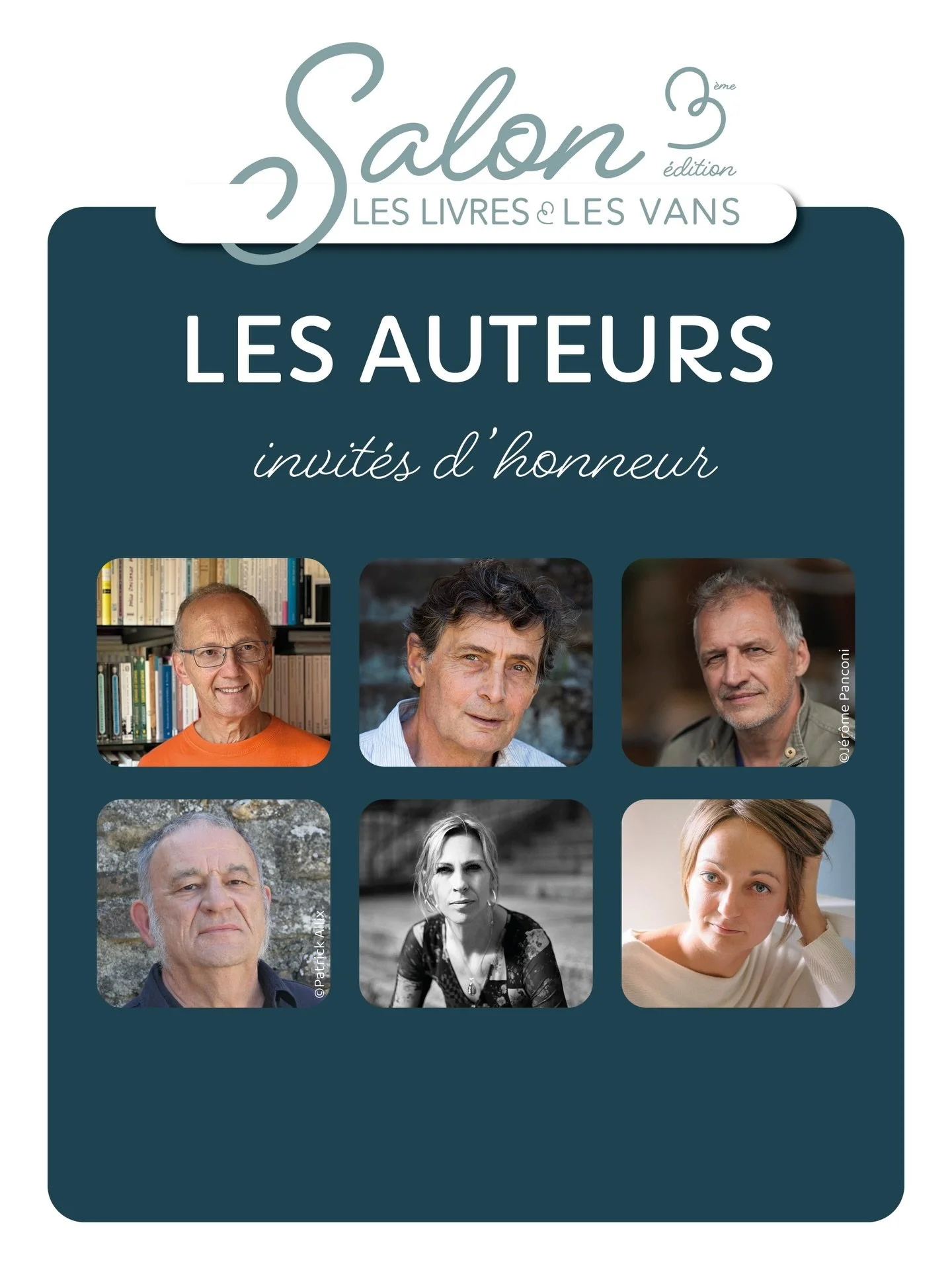 ⭐ Nos invit&eacute;s d&rsquo;honneur 2026 Nous aurons le plaisir d&rsquo;accueillir :
 Frank Andriat, R&eacute;my Belhomme, Olivier Bertrand, Denis Infante, Ga&euml;lle Perrin-Guillet et Nelly Pons.
 Des voix singuli&egrave;res, engag&eacute;es, &agr