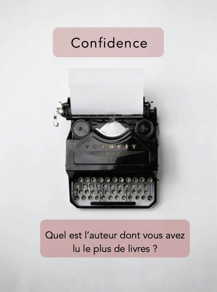 Mais qui est cet auteur dont vous avez lu tant de livres ? 

www.leseditionsaupluriel.com
www.atelier-pluriel.com
#auteur #lire #livre #livres #confidence #book #books #booktoday #bookaddict #bookblogger #bookinstagram #passionlecture #passionlivres 