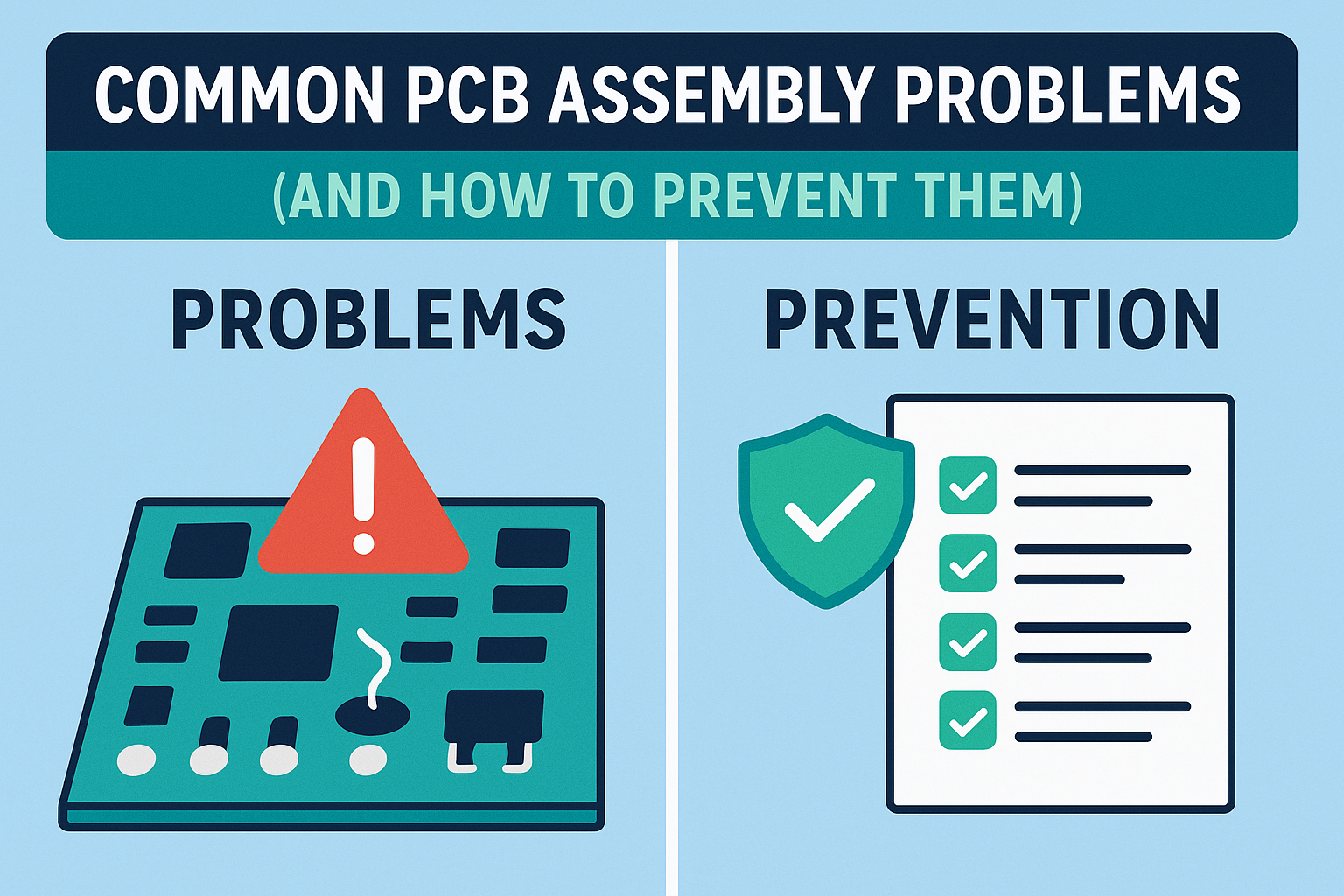 Common PCB Assembly Problems (and How to Prevent Them)