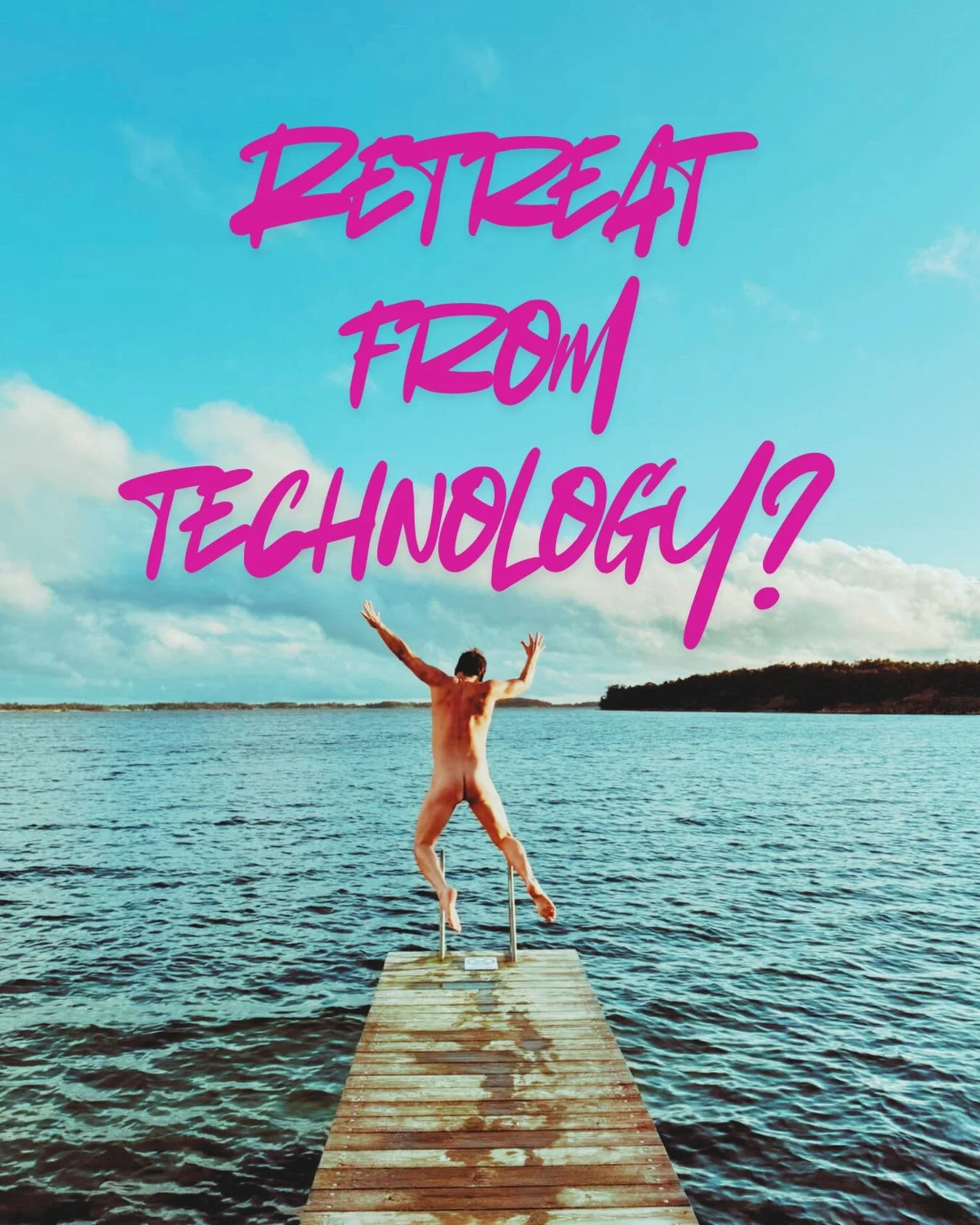 When I first started hosting retreats 10 years ago I was still on Facebook, Instagram still felt quite novel and cute, and TikTok wasn&rsquo;t even born yet. How things have changed!

For the first few years I didn&rsquo;t have to think about a scree