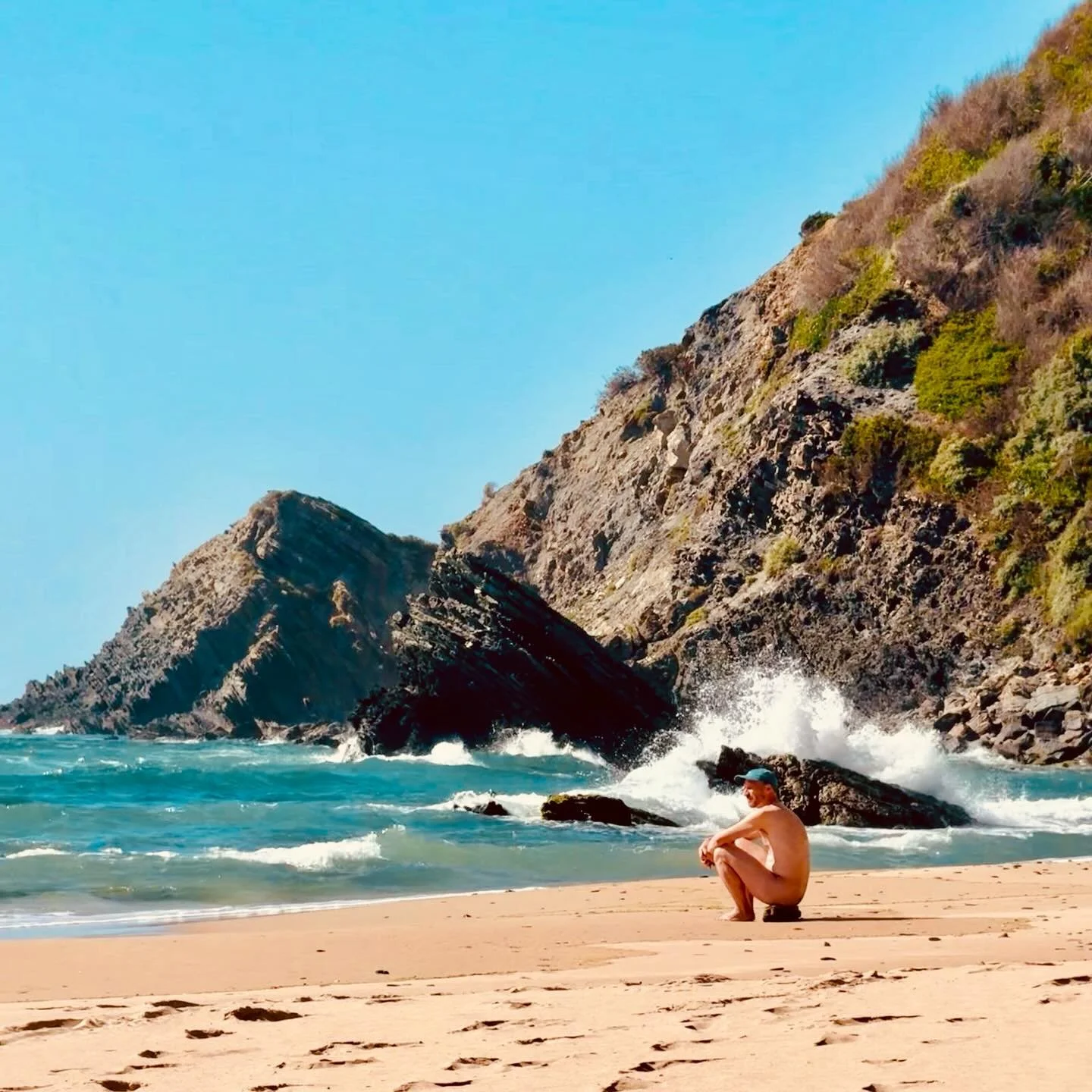 As one participant hilariously pointed out this week, 10 years of private school education, followed by university, and a brief career in TV, led me to leading naked yoga retreats in Portugal with the gays. I love my work so much. It&rsquo;s not just