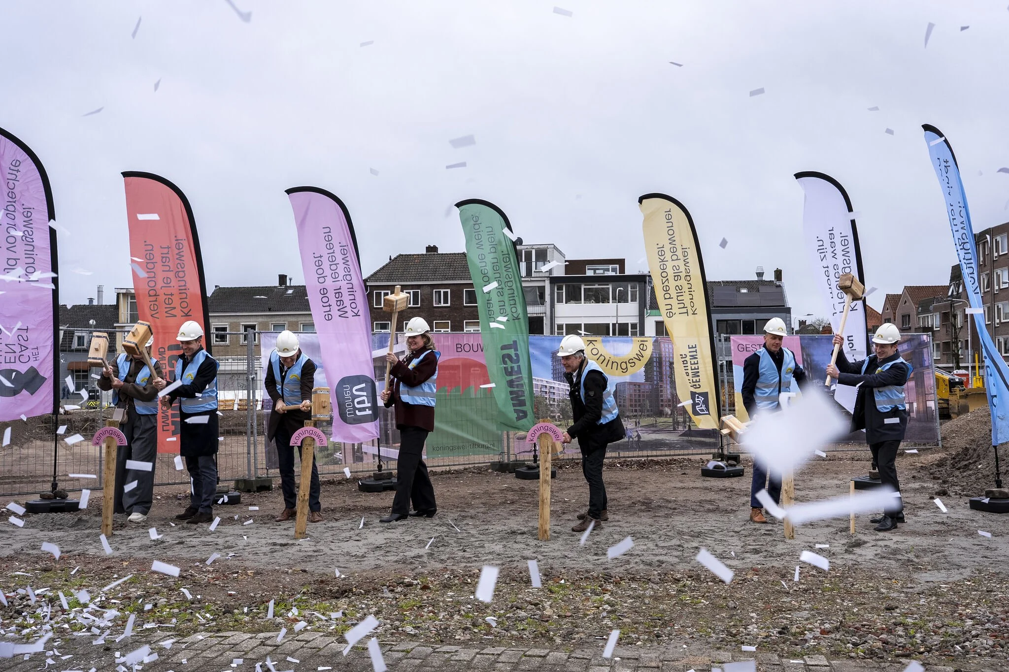 Bouw Koningswei officieel van start!