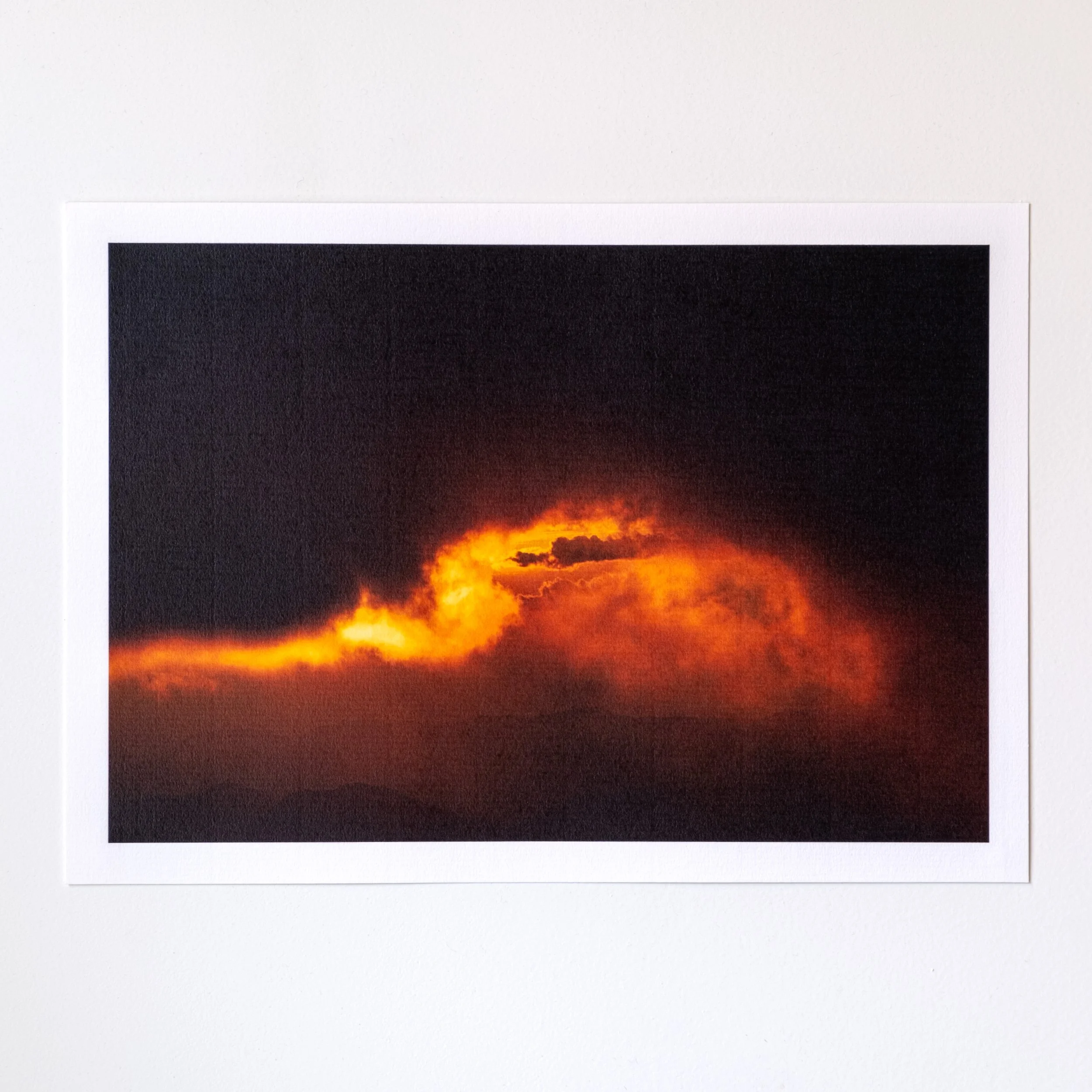 Volcano sun. | A4 ART PRINT