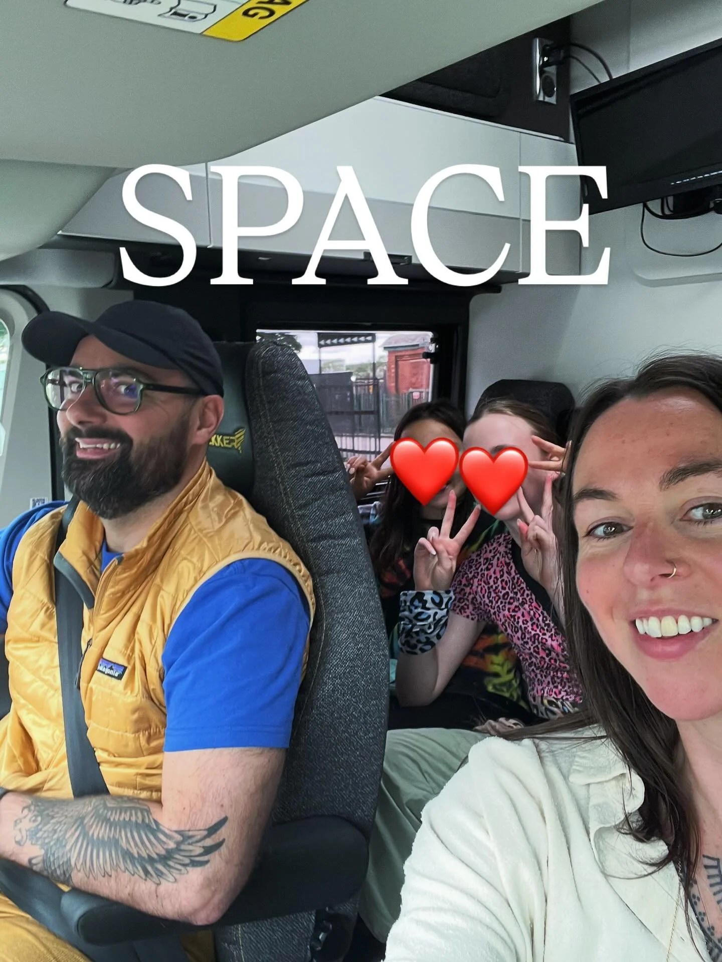 I share a lot about multidimensionality on these squares but I often neglect the very tangible 3D power of this work. 

We have just returned from 2 weeks campervan-ing around Europe. The second week was the week before my bleed(IYKYK!)

The logistic