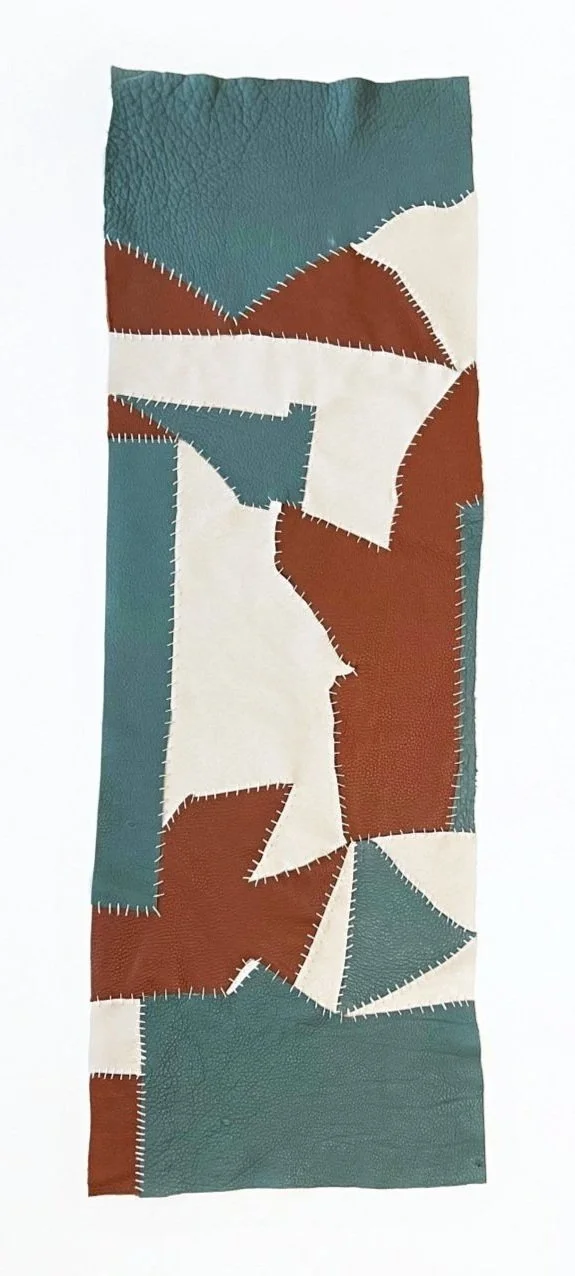 Hand-stitched leather
