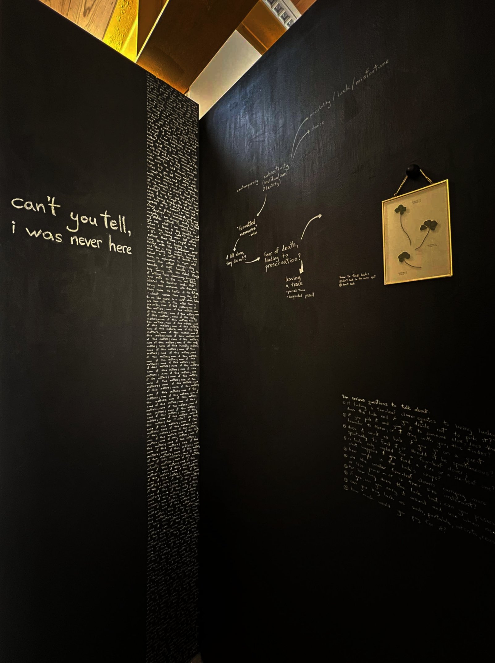 Room 3 - automatic writing