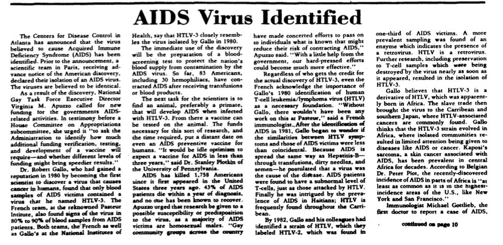 Research: HIV/AIDS Media Resources