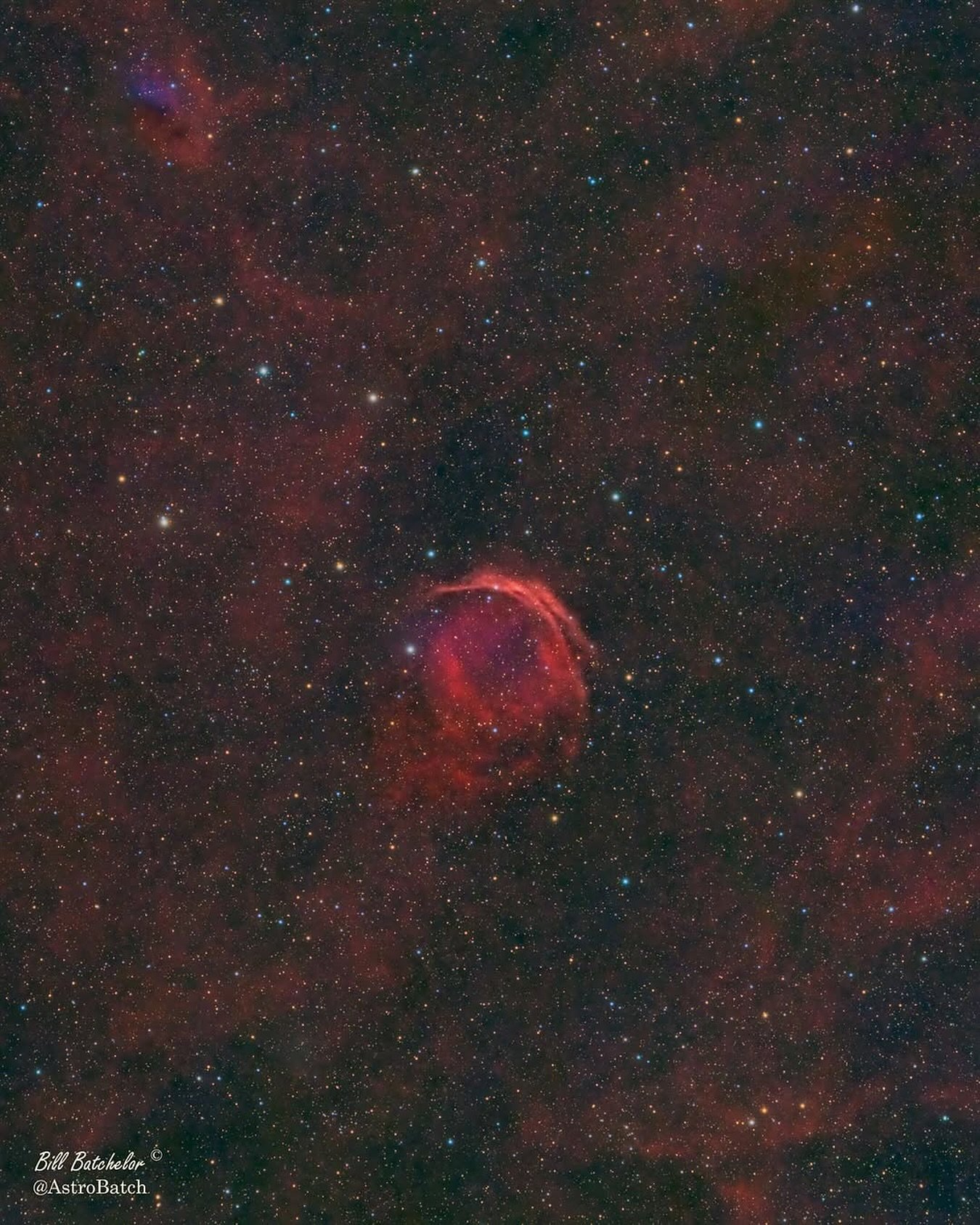 Image by @astrobatch
SH2-176 

✨ 🌌 🔭 ✨ 🌌 🔭 ✨ 🌌 🔭 ✨ 🌌 🔭
Visit our website, the home of astrophotography 🌟 Link in the bio 🌟

#spacephotography #nightphotography #deepspace #nebula #galaxy #cosmos #universe #starcluster #telescope #spaceart #