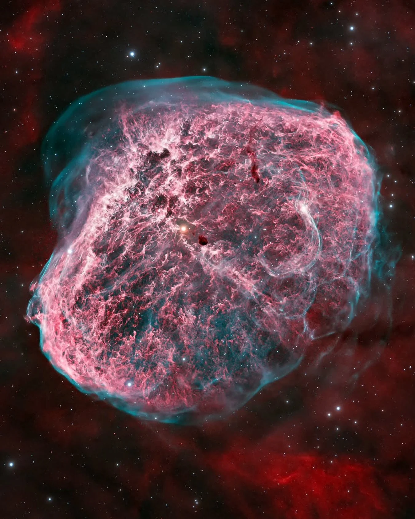 Image by @adastro_tothestars
The Crescent Nebula 
✨ 🌌 🔭 ✨ 🌌 🔭 ✨ 🌌 🔭 ✨ 🌌 🔭
Use #astromaniacmagazine to feature your astrophotography work 🪐 
Visit our website for Astro gear reviews, articles, and read the story of talented astrophotographe