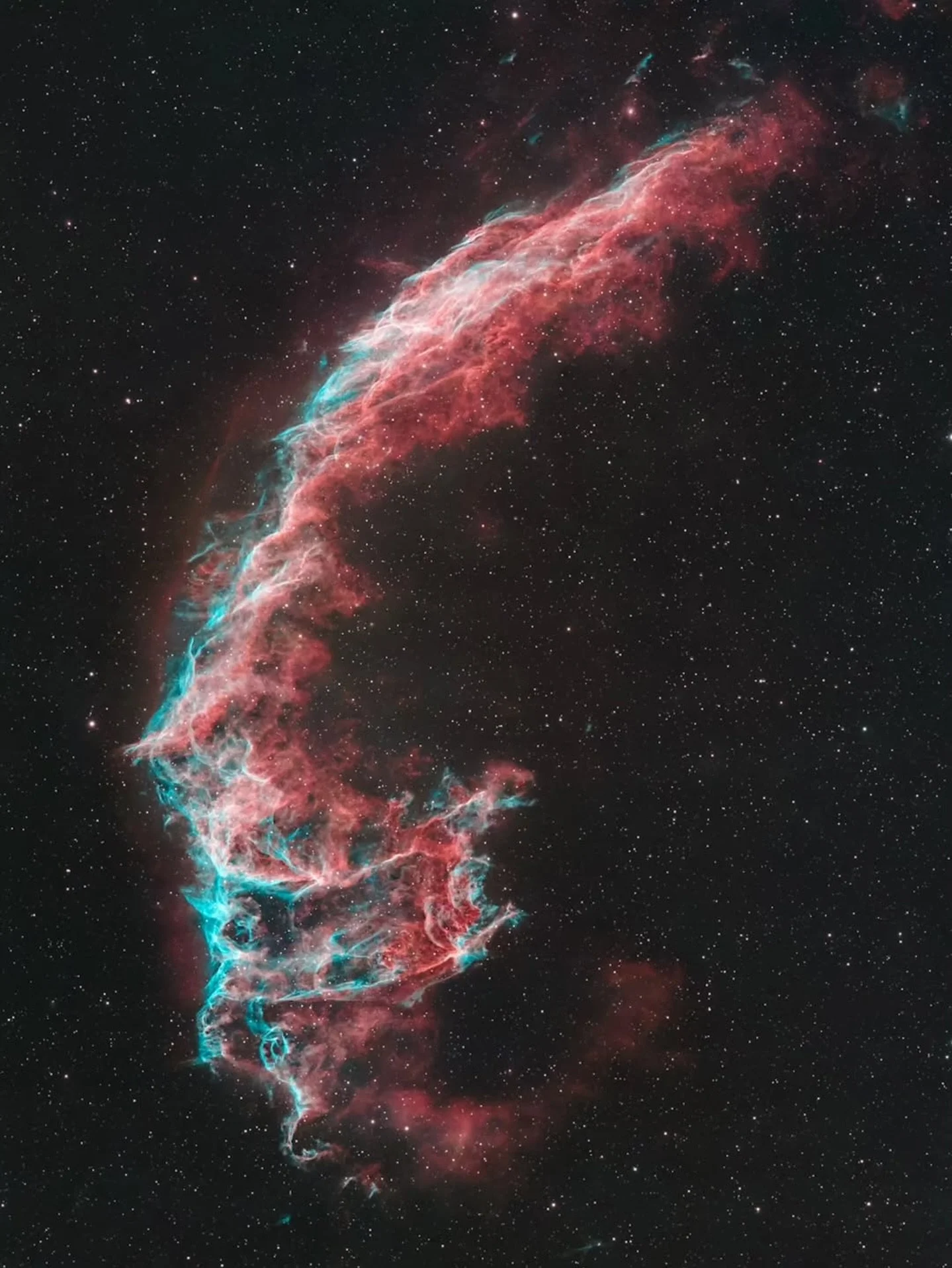 Image by @dan__fr
NGC 6992 - Eastern Veil Nebula 

✨ 🌌 🔭 ✨ 🌌 🔭 ✨ 🌌 🔭 ✨ 🌌 🔭
Use #astromaniacmagazine to feature your astrophotography work 🪐 

Visit our website for Astro gear reviews, articles, and read the story of talented astrophotographe