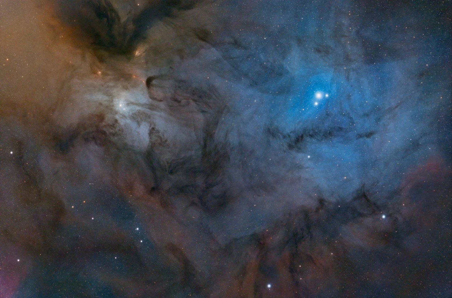 Rho Ophiuchi by Max Kuster