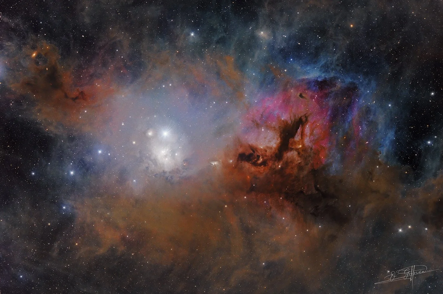 IC 348 &amp; LDN 1470 by Oleksiy Govorun