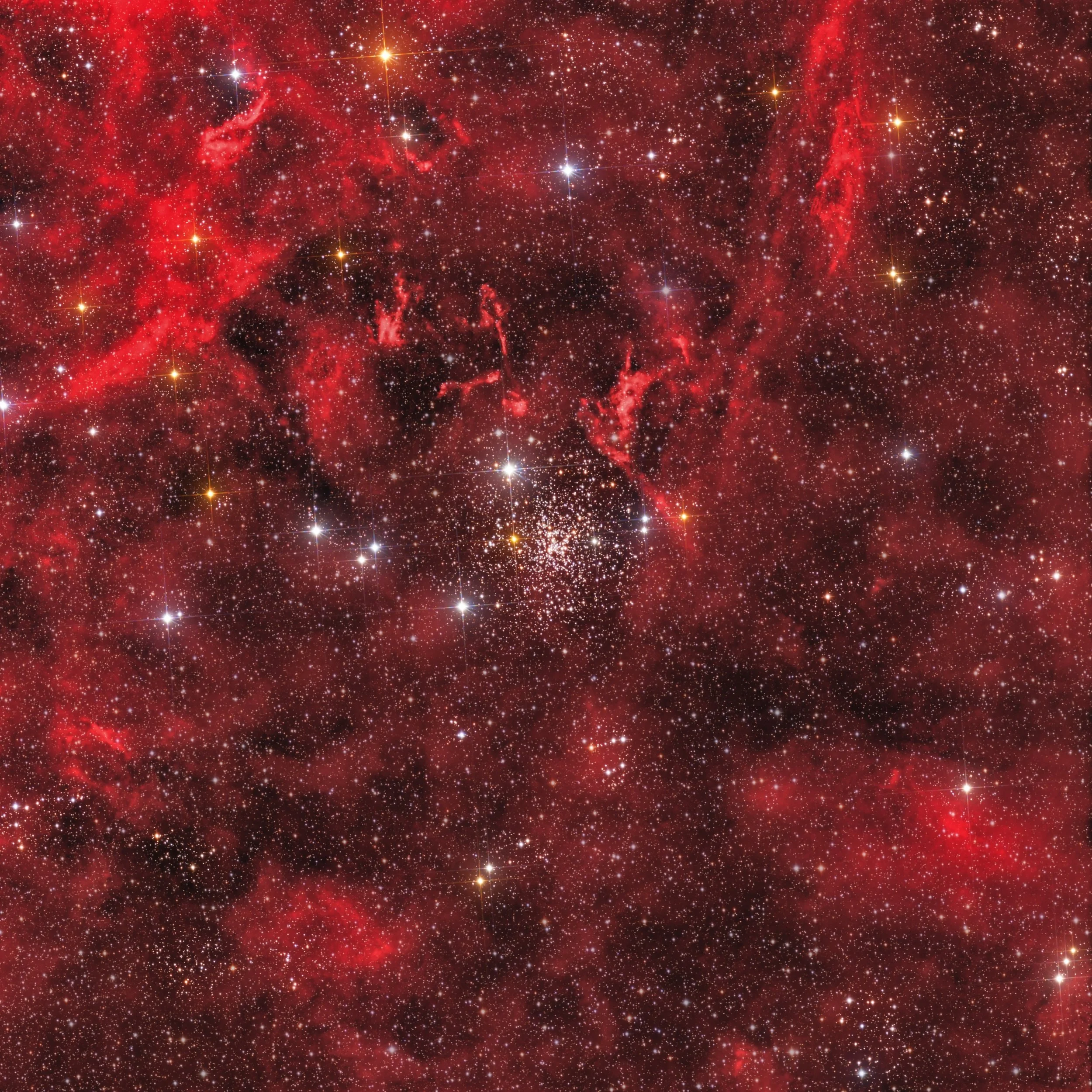 Image by @pluto1_astrophotography
NGC 6819 - The Foxhead Cluster. 

🔭 EXPOSURE DETAILS
🔭 Telescope: Sharpstar 130HNT
📷 Camera: ZWO ASI533MM Pro
🏗️ Mount: Sky-Watcher Heq5 Pro
🎯 Guide Scope and Camera: Apertura 30mm + ZWO 220MM Mini
🌈 Filters: Z