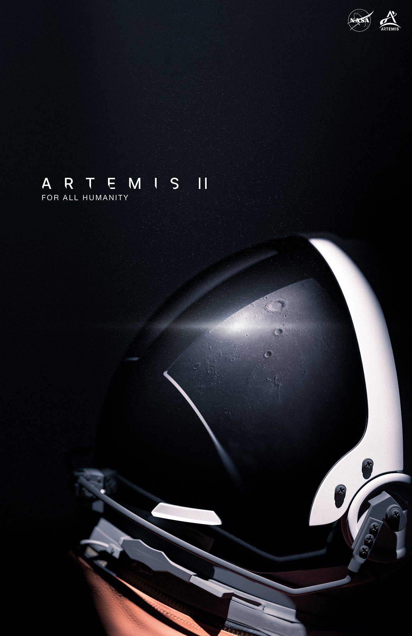 Artemis II Mission Wall Poster