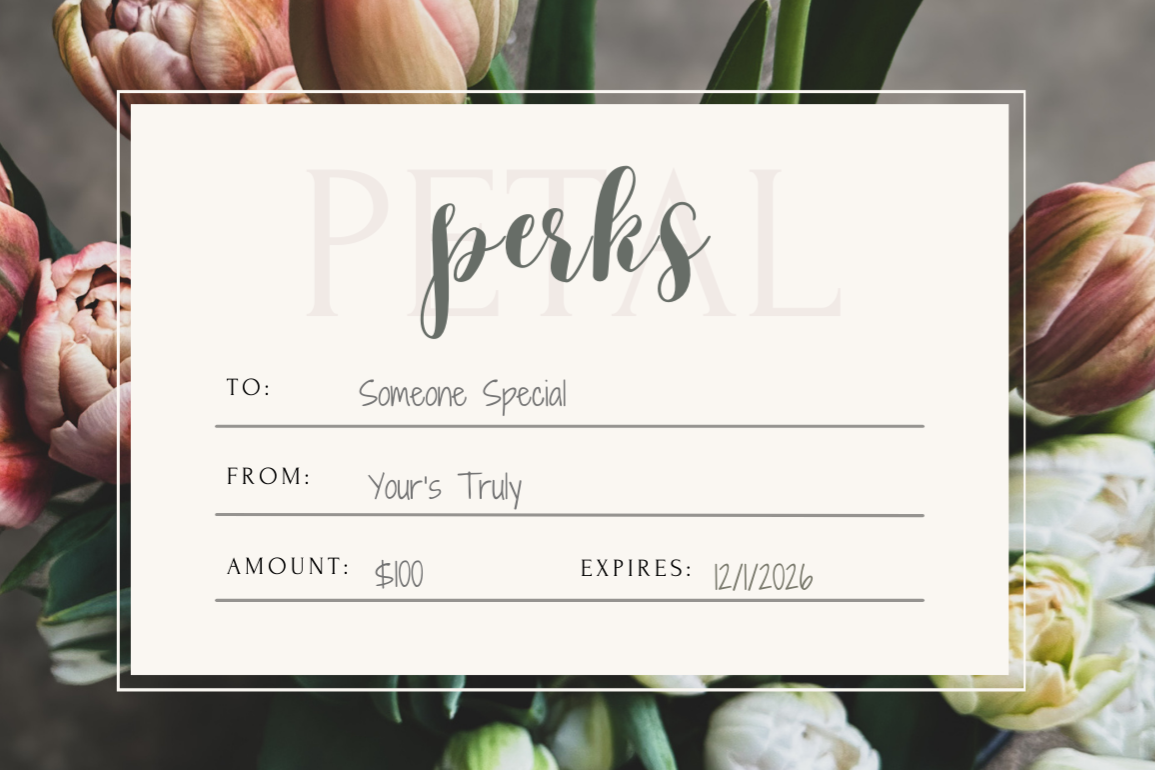 Petal Perks Gift Card