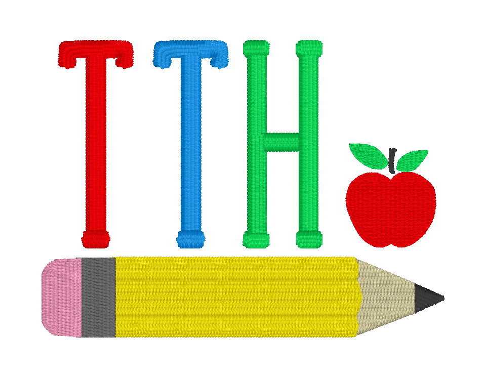 C003 — Personalized Pencil Layout
Pair a bright school pencil and apple with a personalized name for bags, shirts, and classroom pieces.
Make it yours: Choose the name or word, apple placement, pencil placement, and colors.
Motif references: D0043 · 
